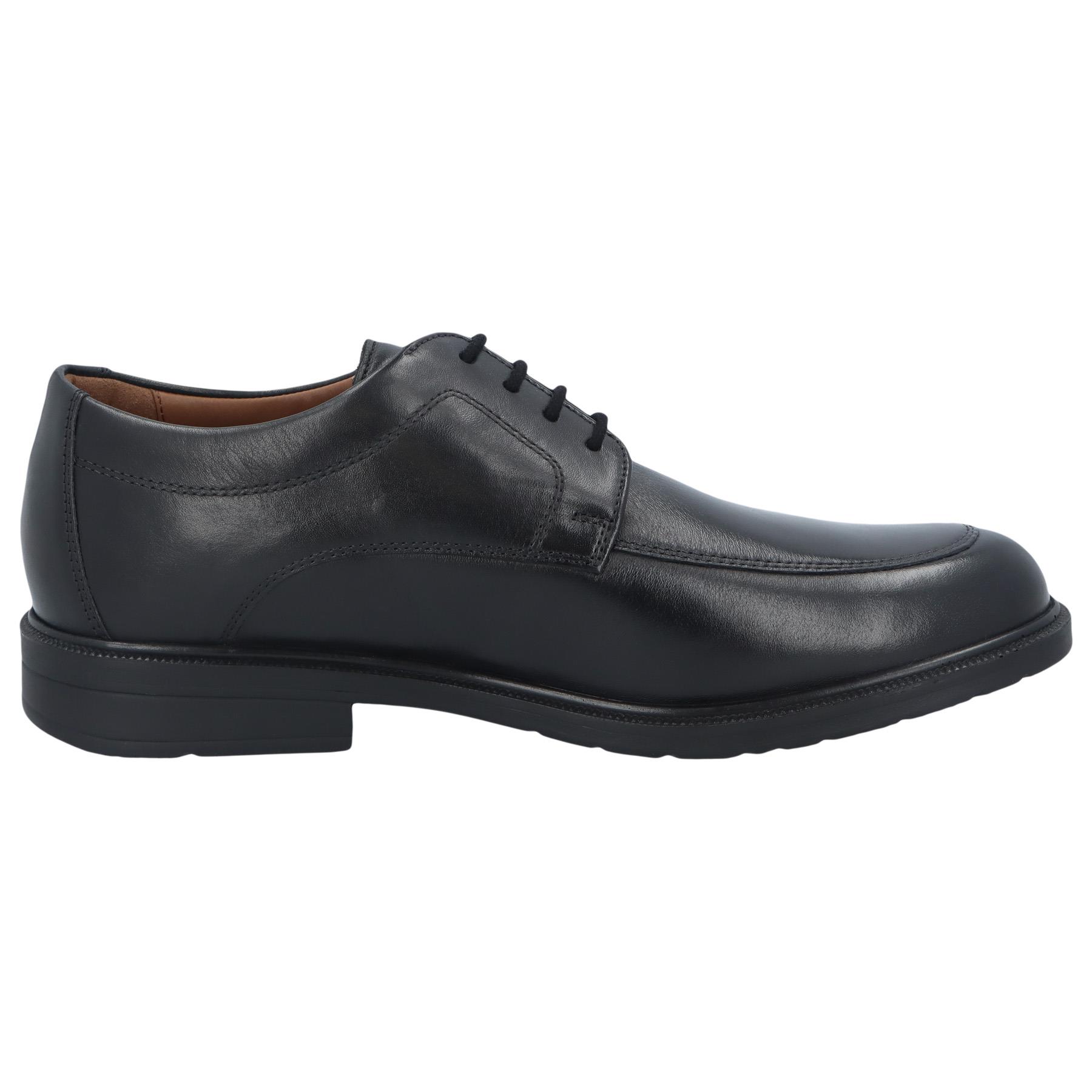 schwarze halbschuh seitenansicht rechts