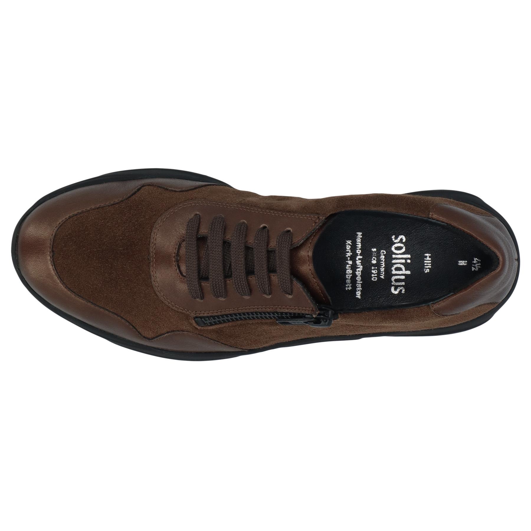 braune halbschuh draufsicht