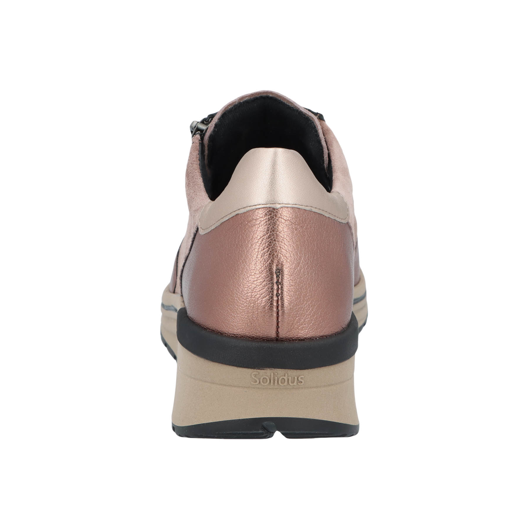 mehrfarbige halbschuh hinteransicht