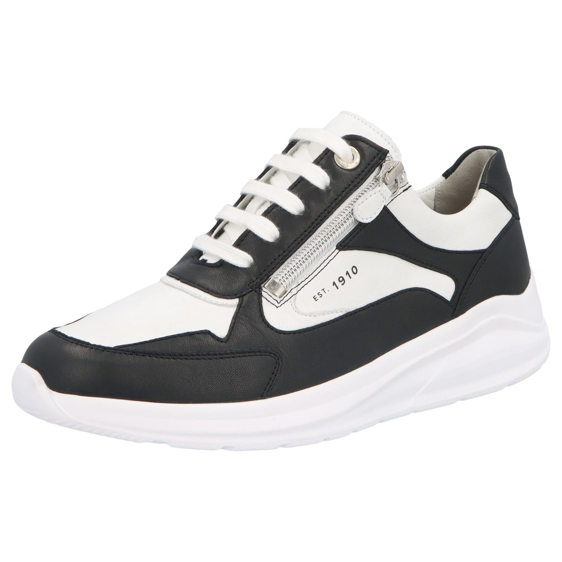 schwarze halbschuh 3-4 ansicht