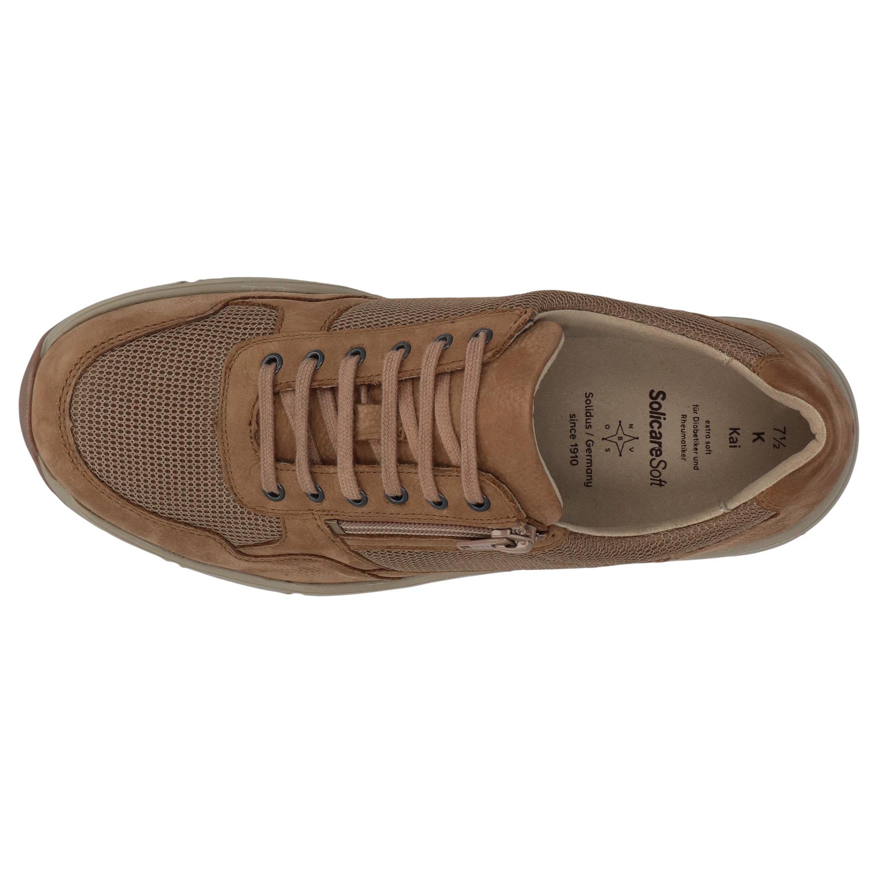 braune halbschuh draufsicht