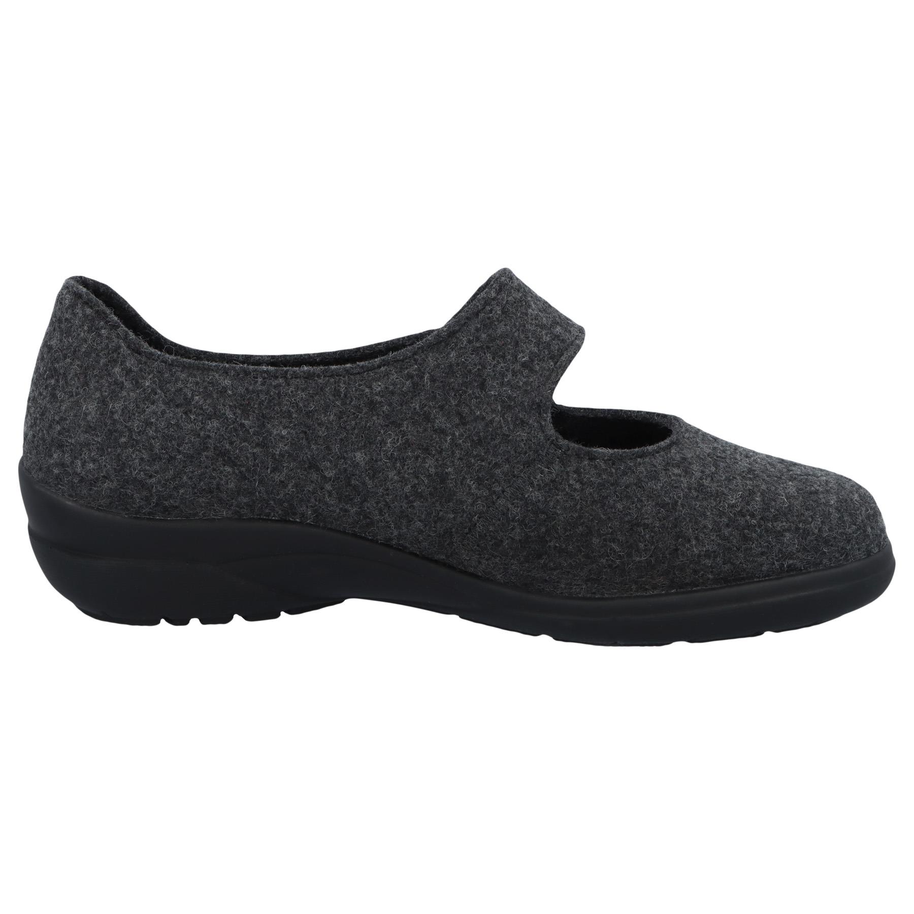 graue halbschuh seitenansicht rechts