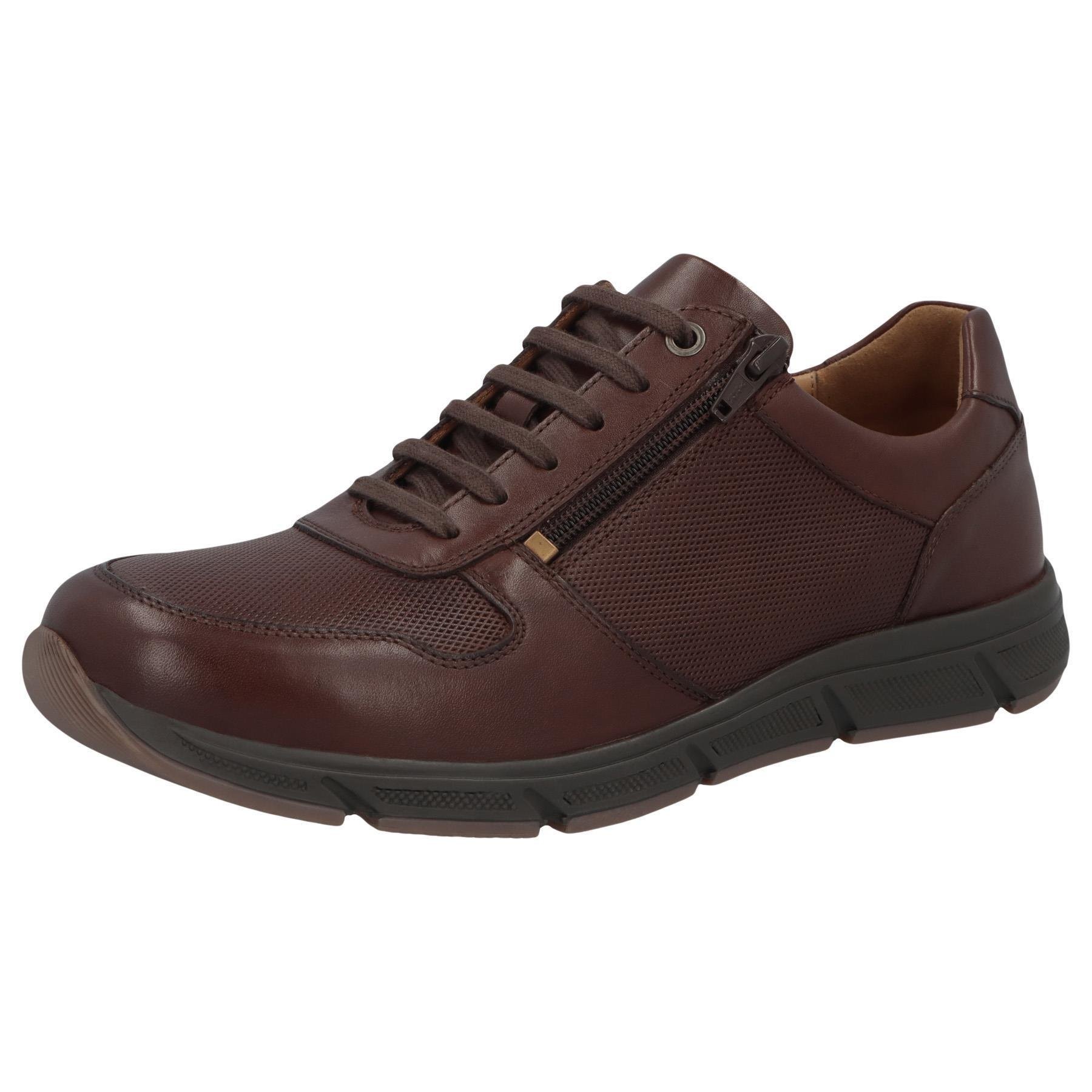 braune halbschuh 3-4 ansicht