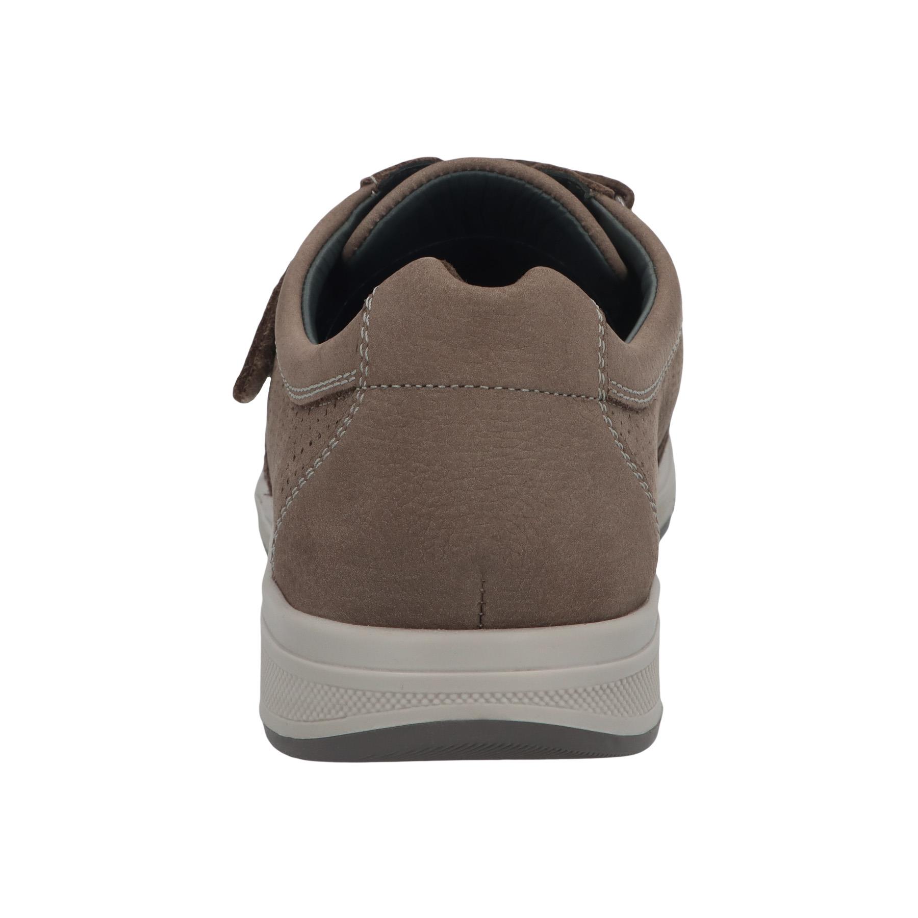 graue halbschuh hinteransicht