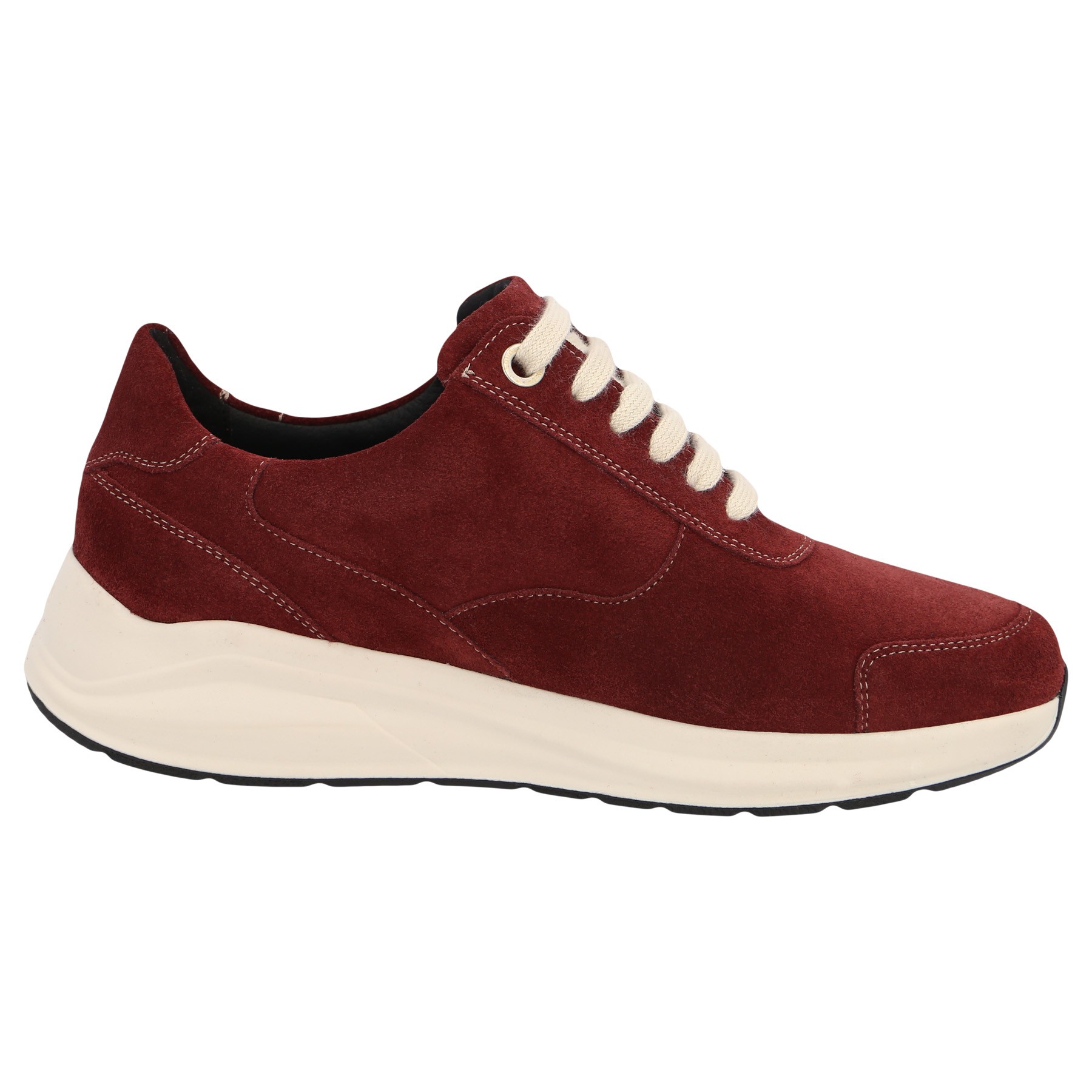 rote halbschuh seitenansicht rechts