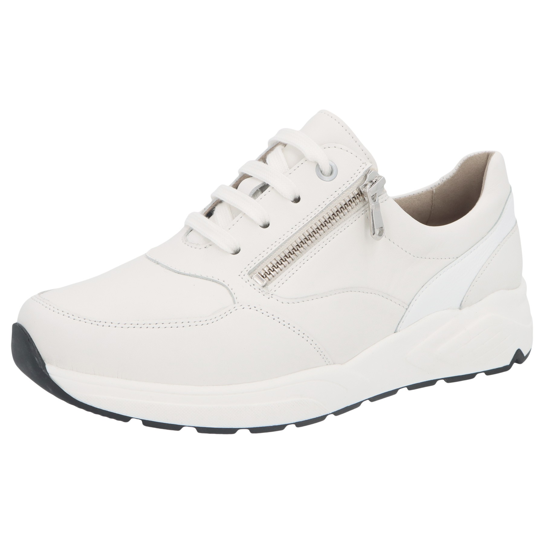 weiße halbschuh 3-4 ansicht