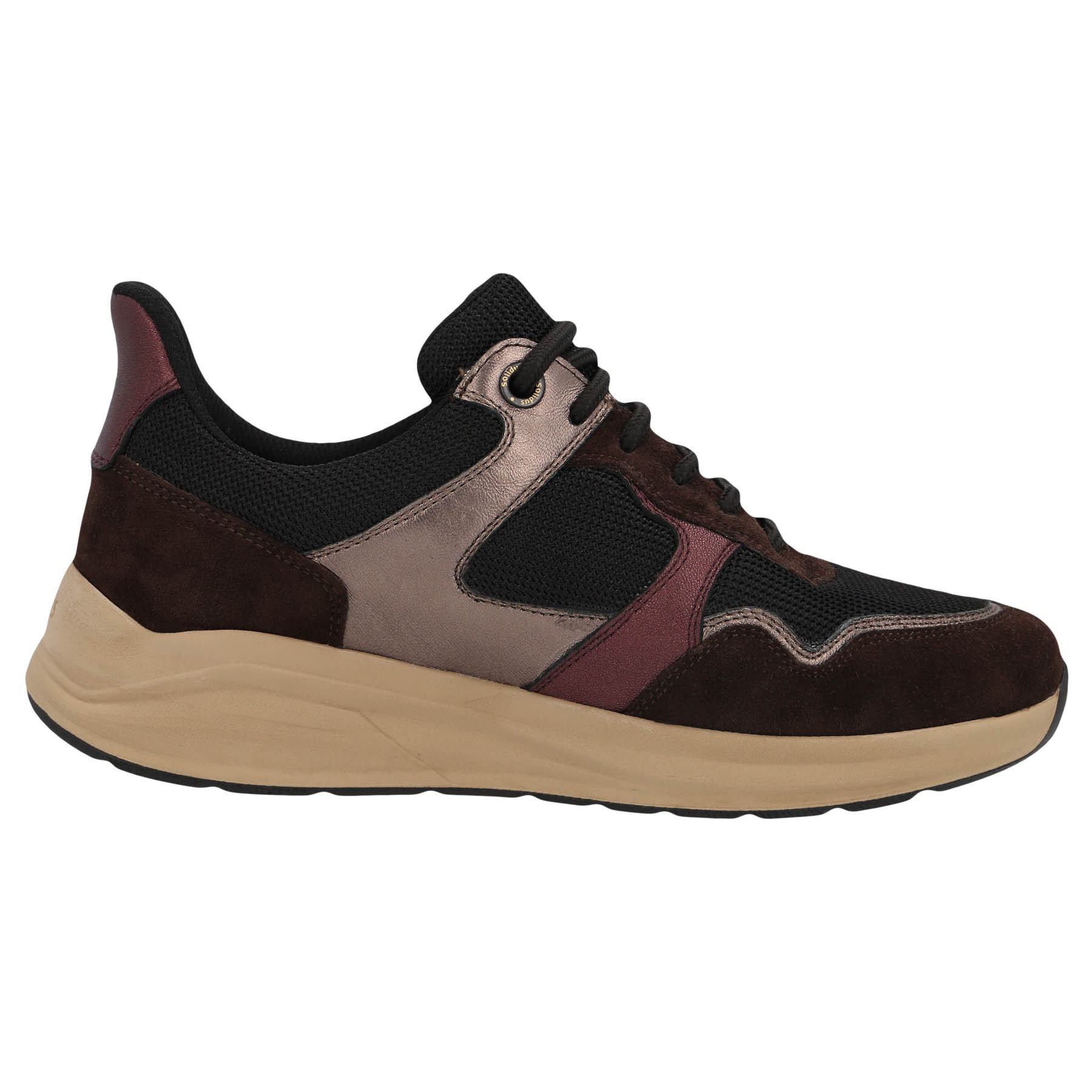 braune halbschuh seitenansicht rechts