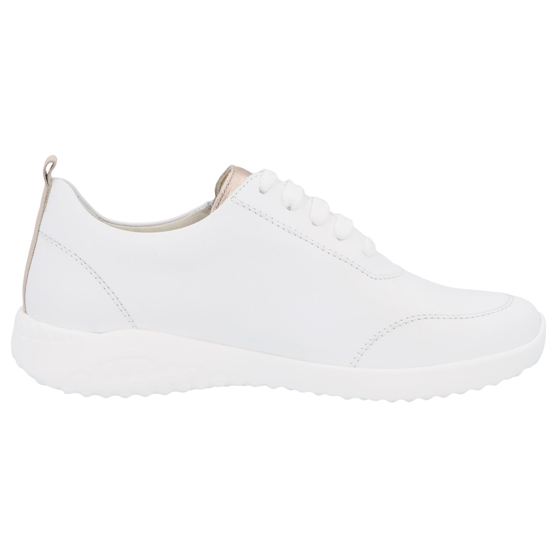 weiße halbschuh seitenansicht rechts