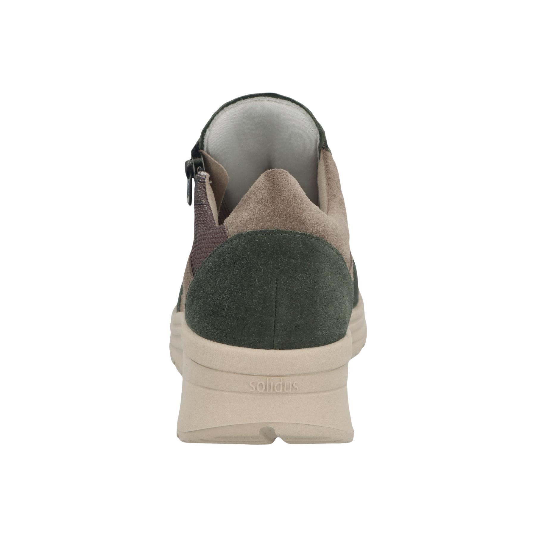 grüne halbschuh hinteransicht