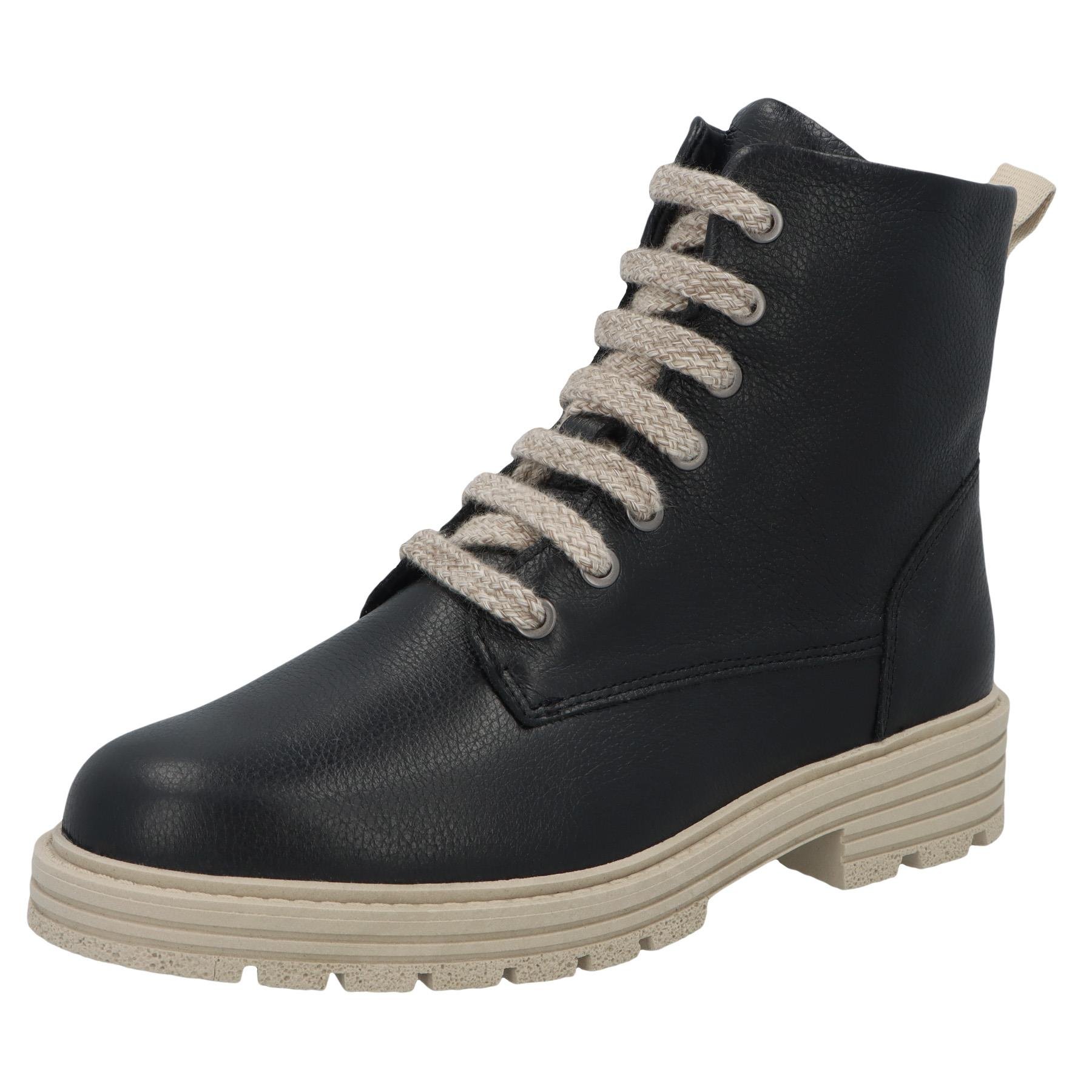 schwarze stiefel 3-4 ansicht