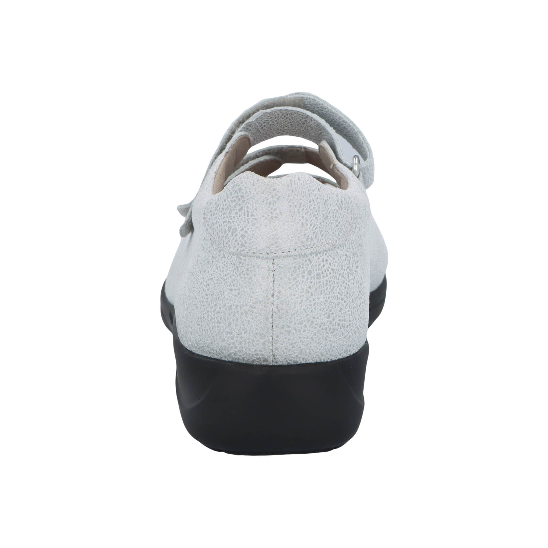 weiße sandale hinteransicht