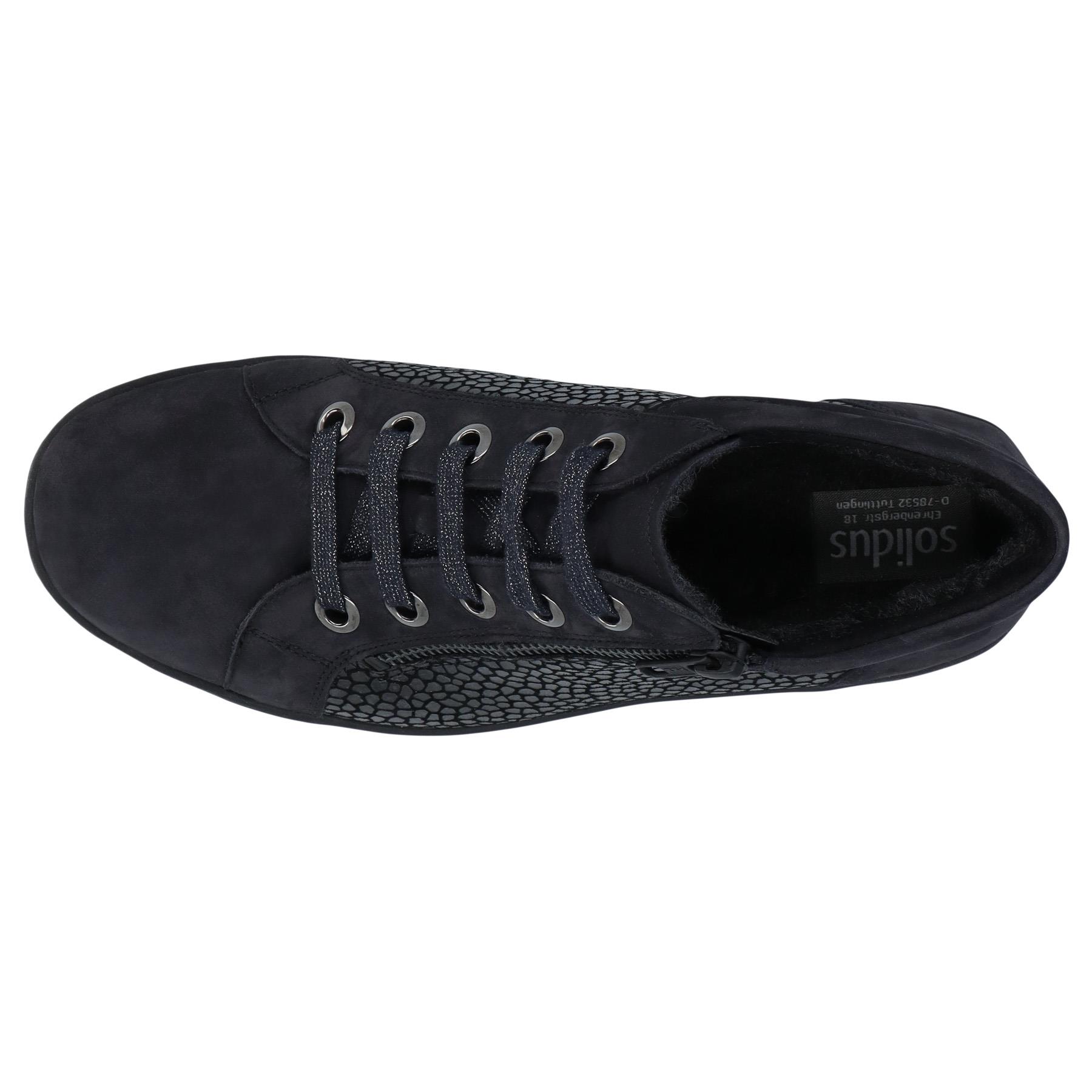 blaue stiefel draufsicht