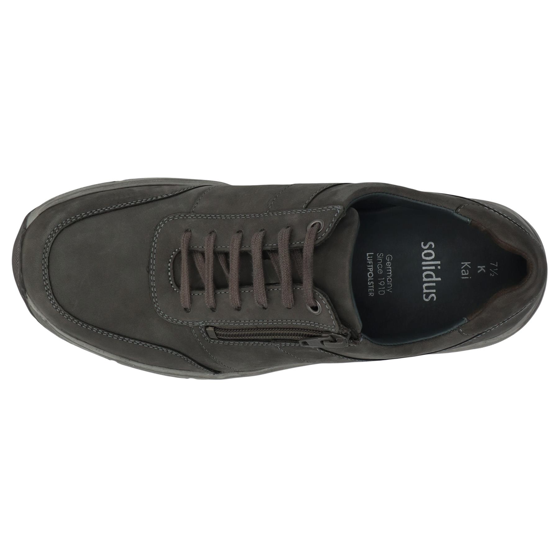 graue halbschuh draufsicht