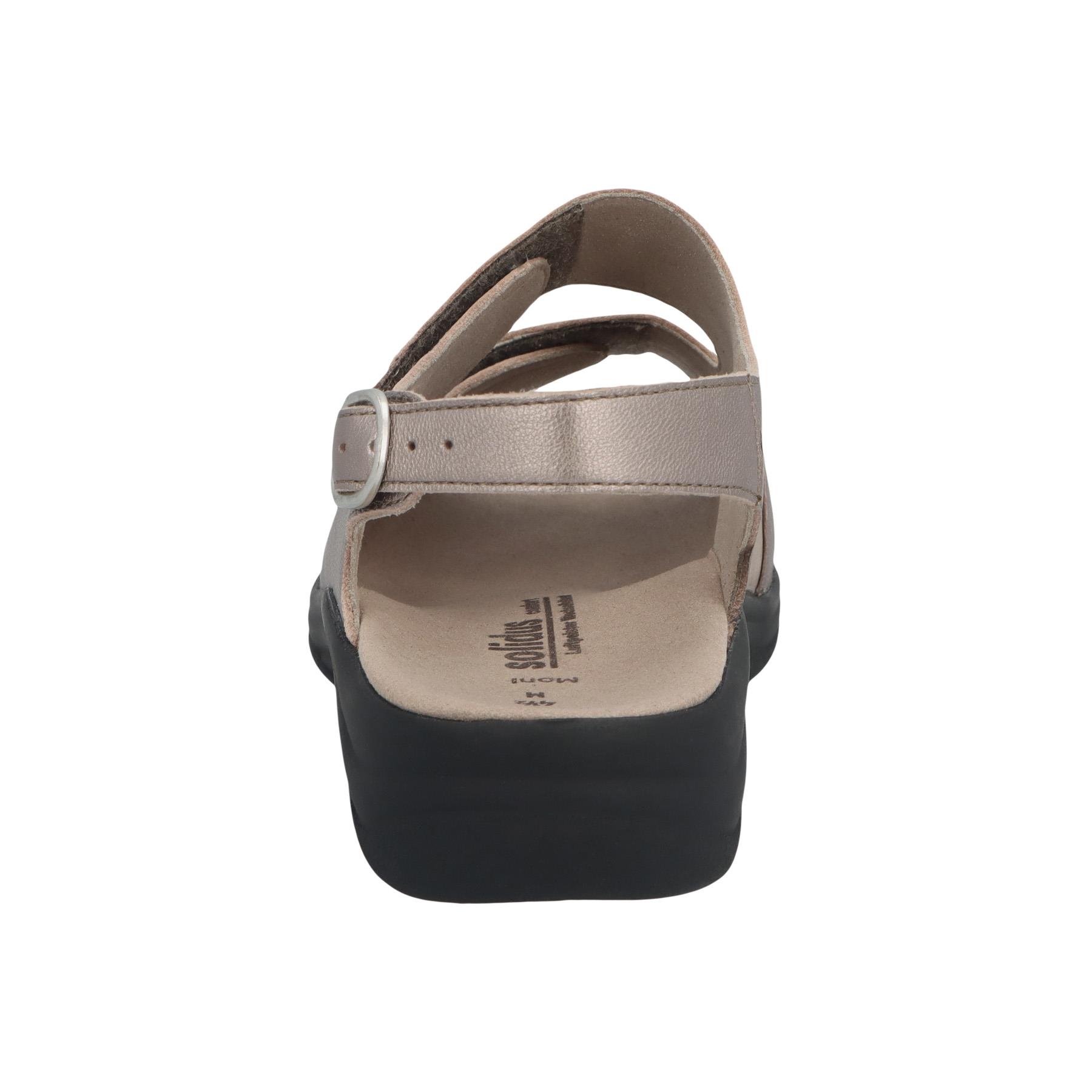 graue sandale hinteransicht