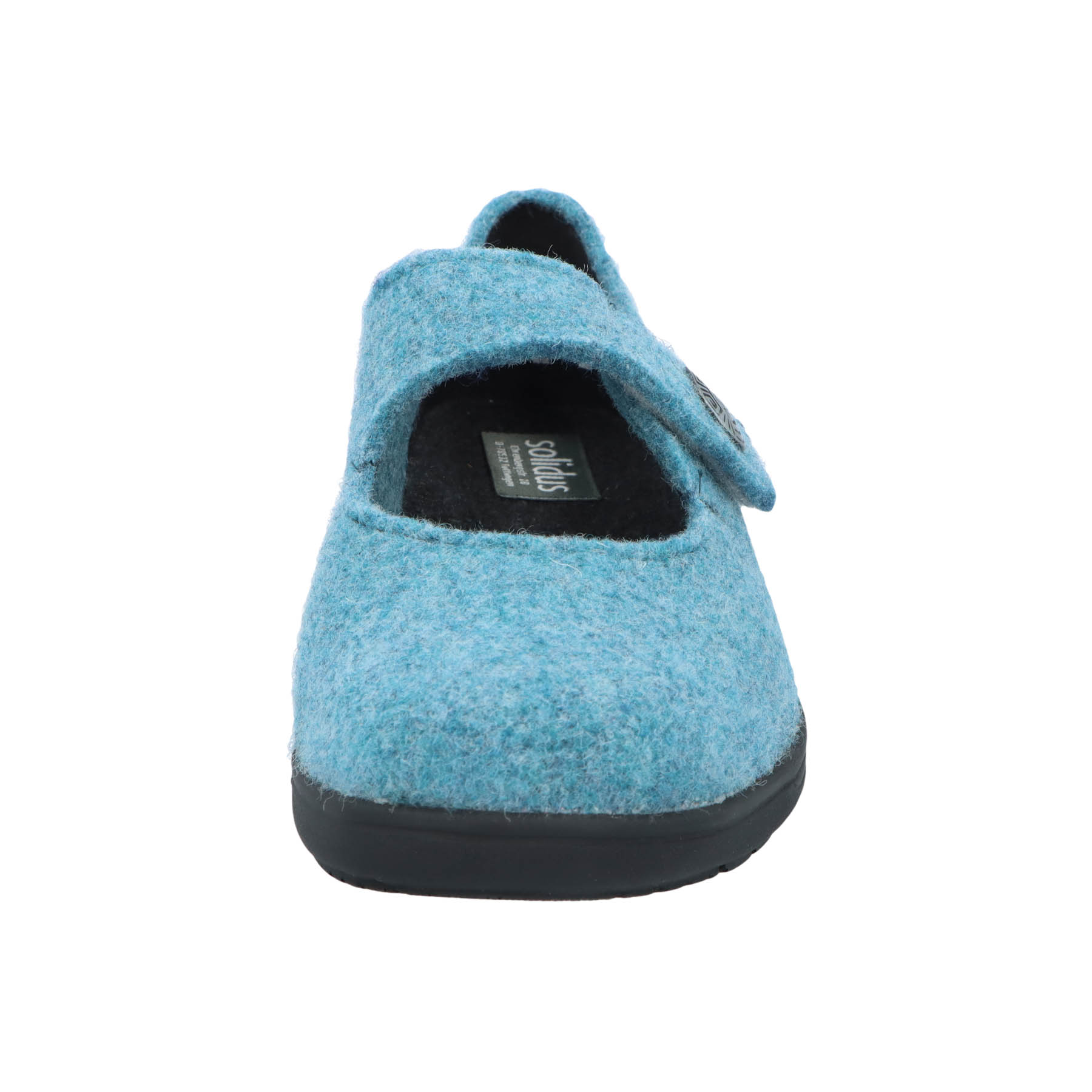 solidus-kate-tweed-türkis-vorderansicht