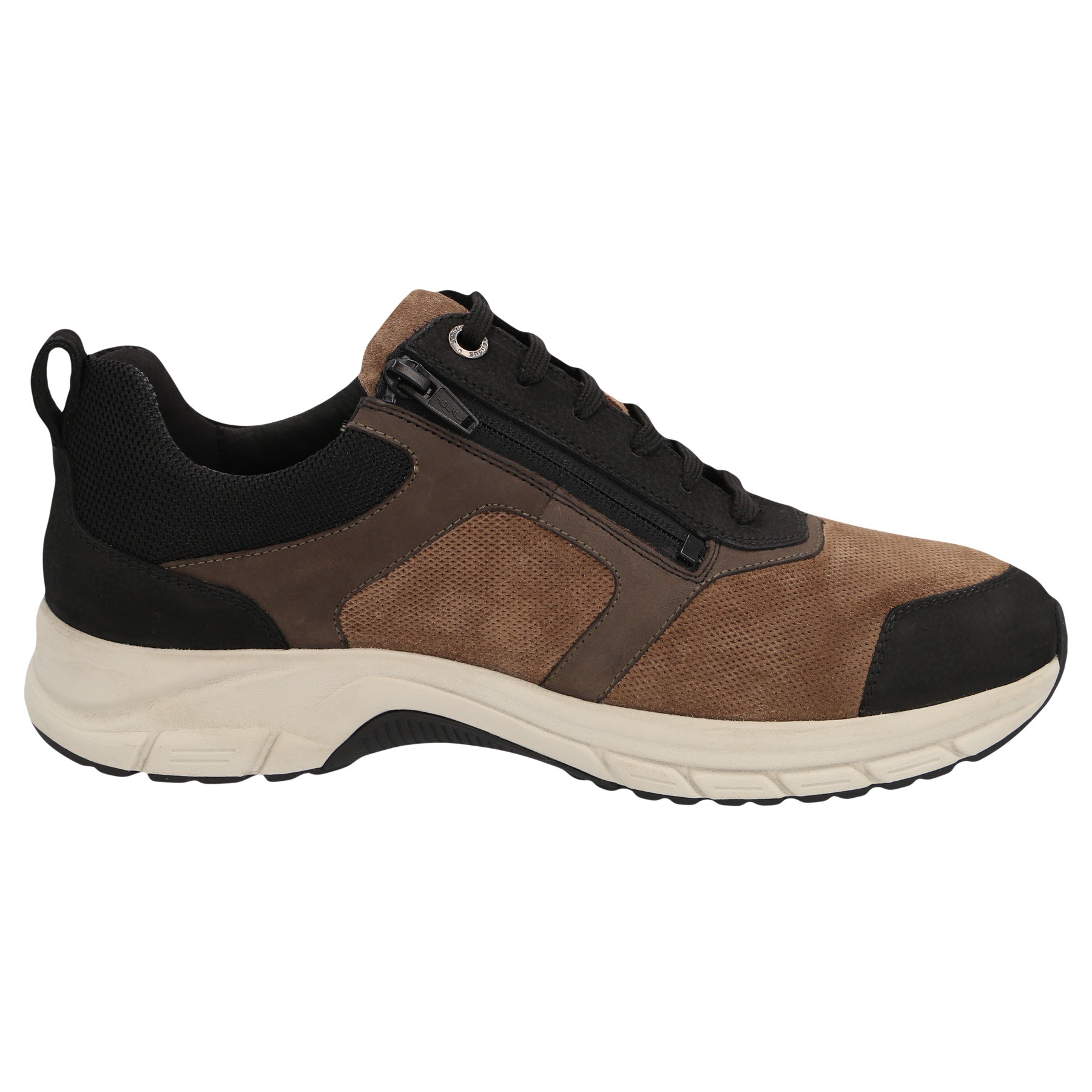 graue halbschuh seitenansicht rechts