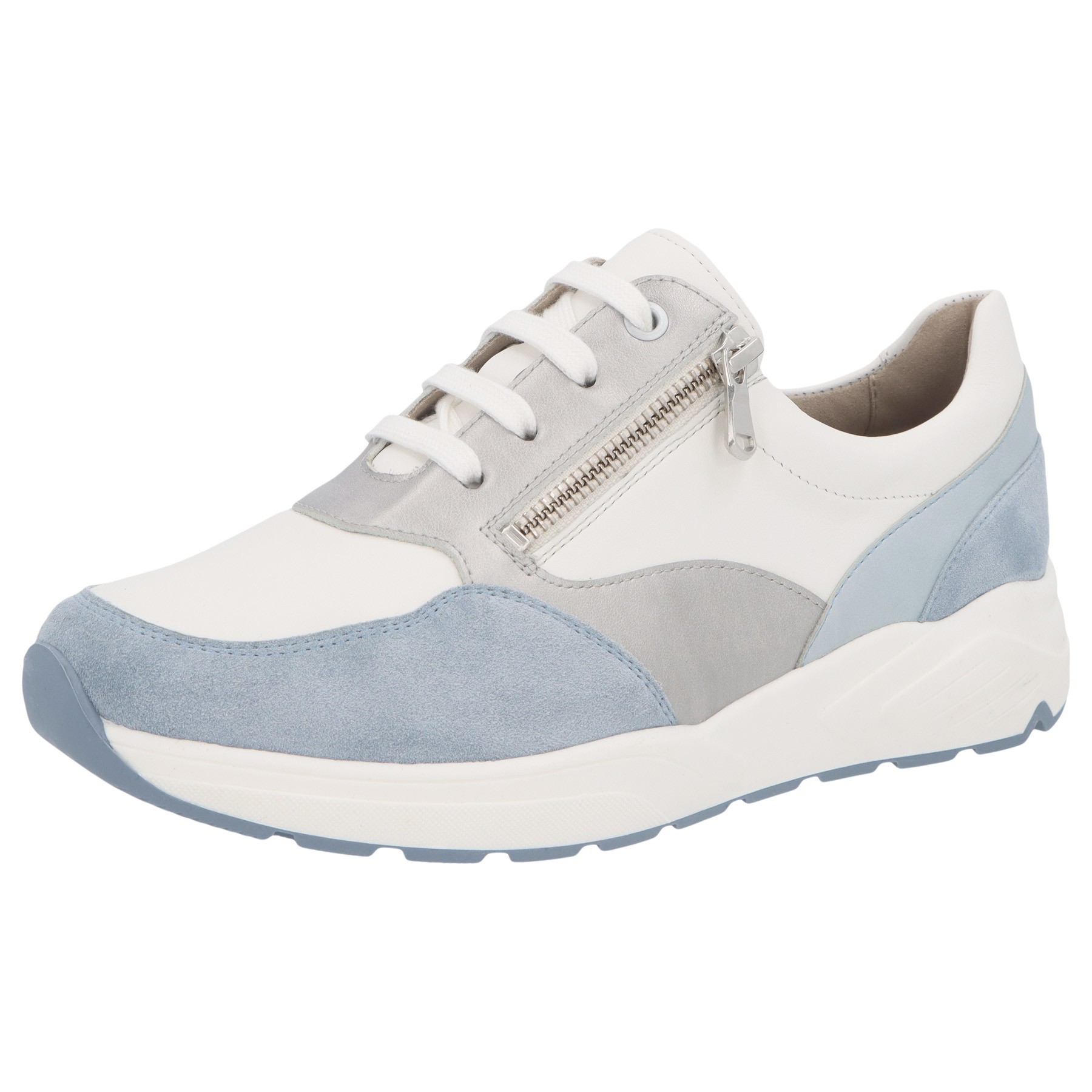 VELOUR/VITELLO Stretch/Vitello/PERLCALF/HILTON ponza/weiss/weiss/grey/Ci