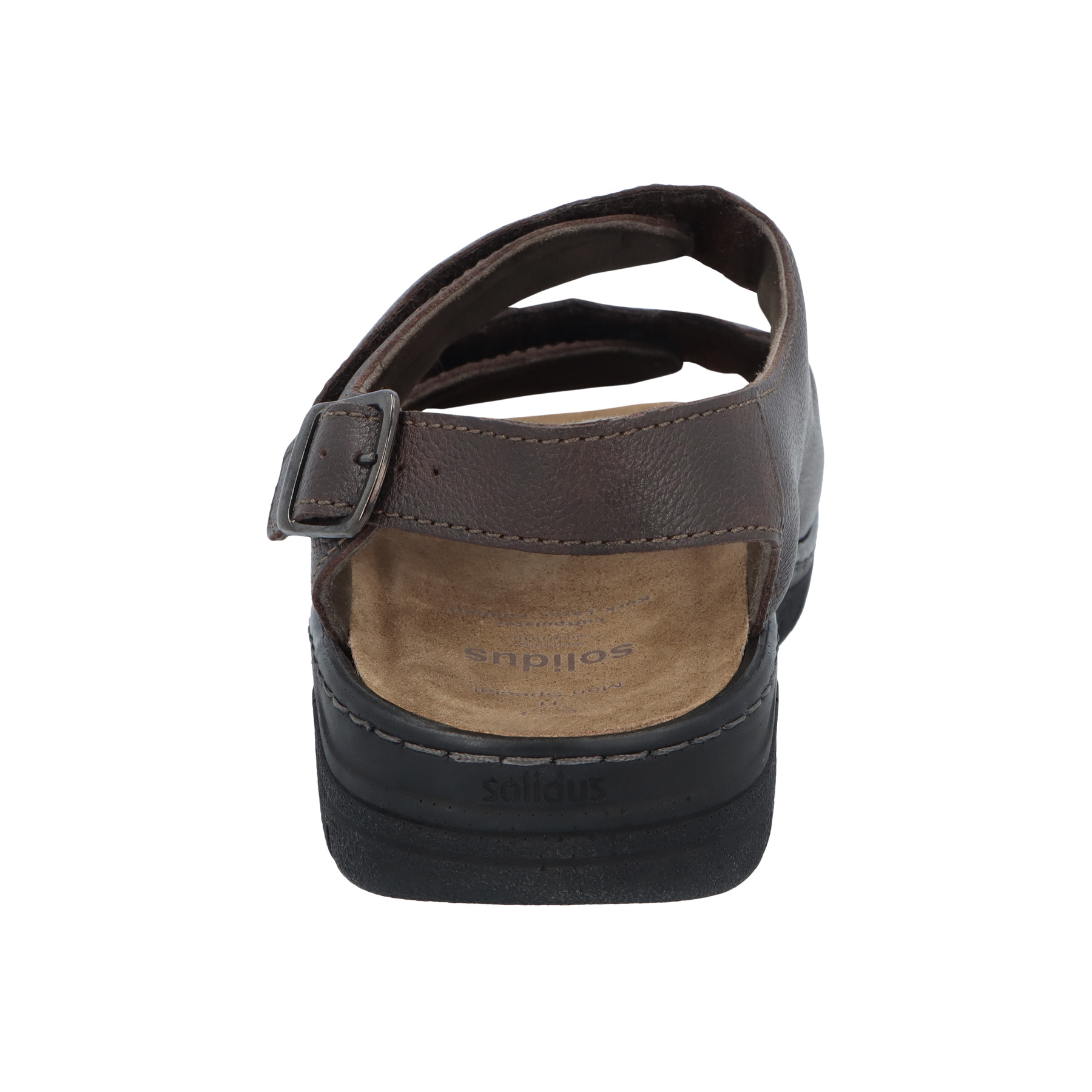 braune sandale hinteransicht