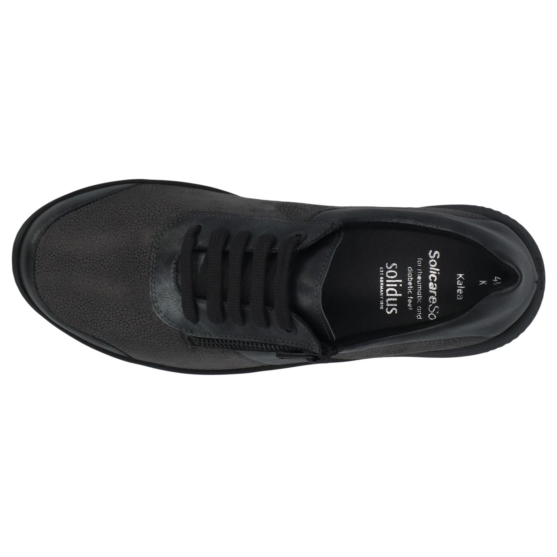 graue halbschuh draufsicht