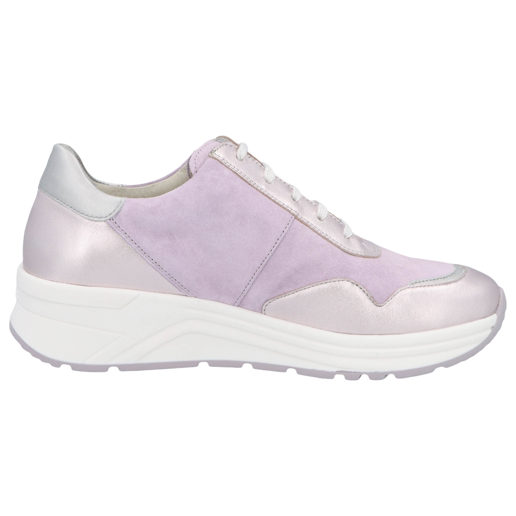 mehrfarbige halbschuh seitenansicht rechts