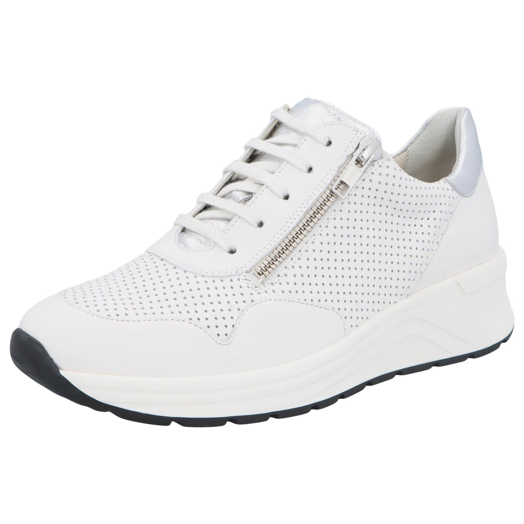 weiße halbschuh 3-4 ansicht