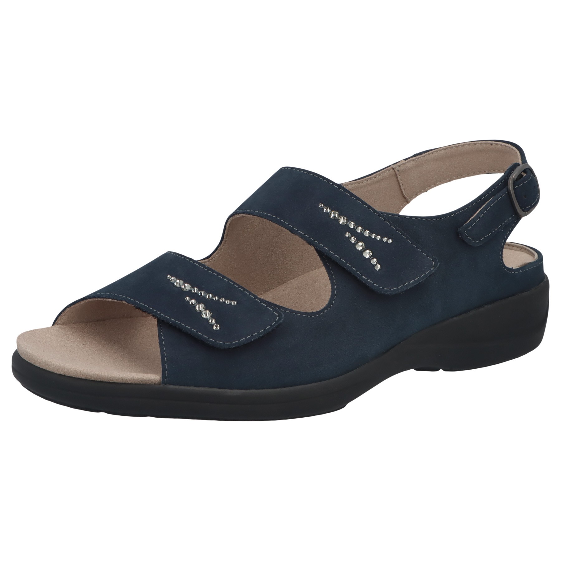 blaue sandale 3-4 ansicht