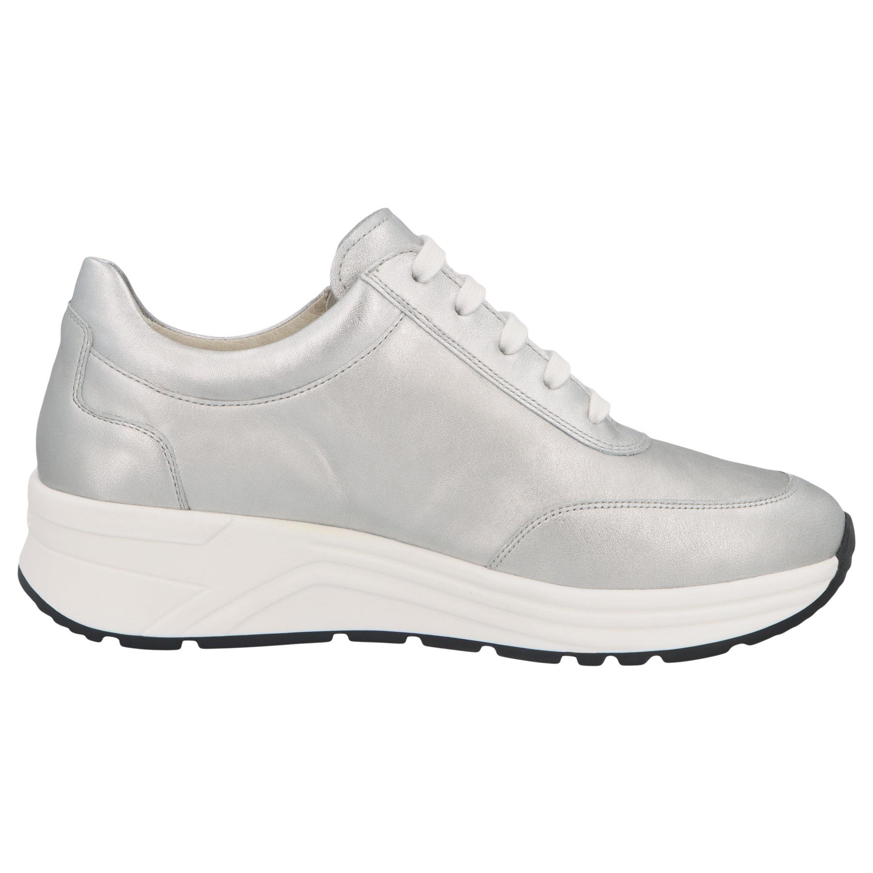 graue halbschuh seitenansicht rechts