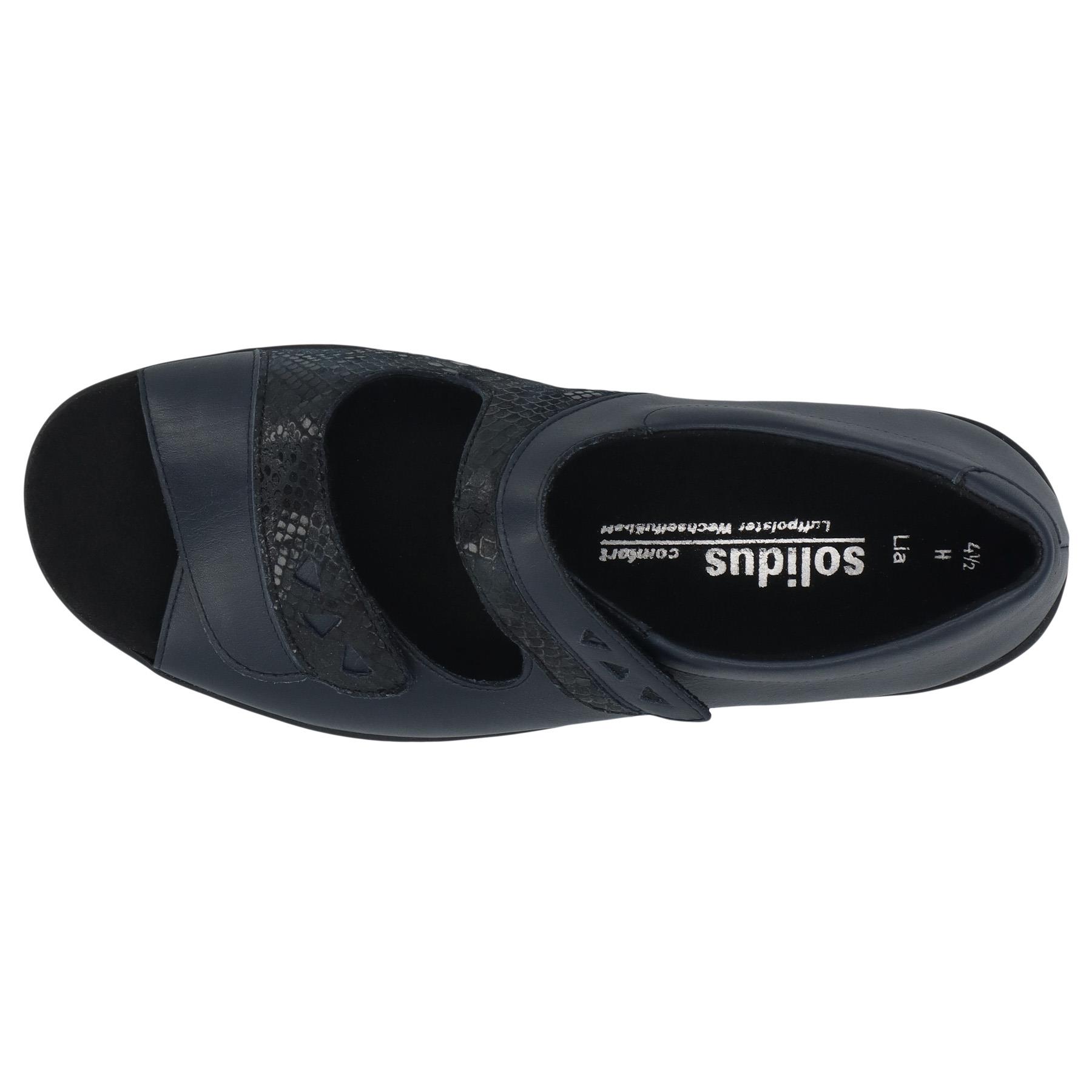 blaue sandale draufsicht