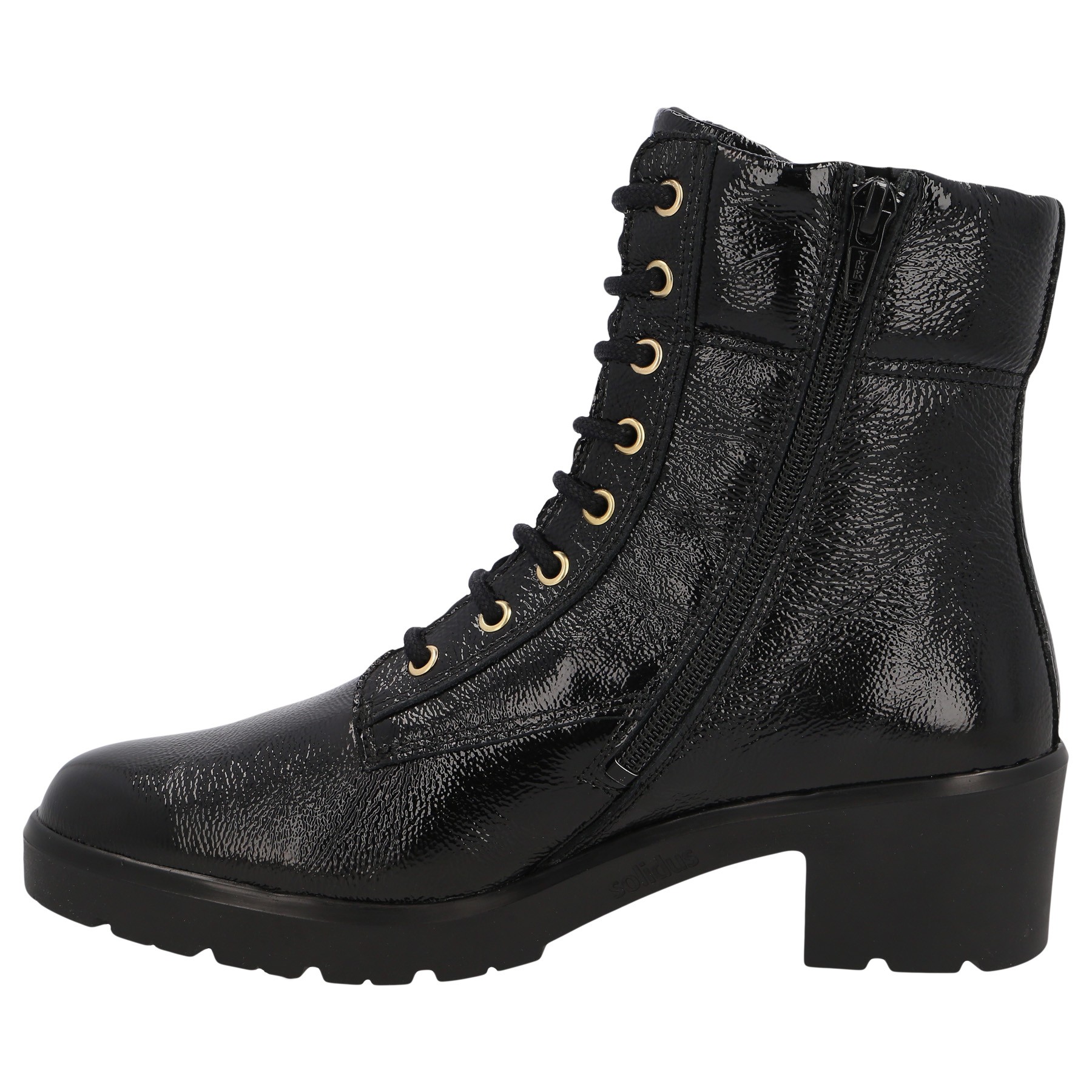 schwarze stiefel seitenansicht rechts