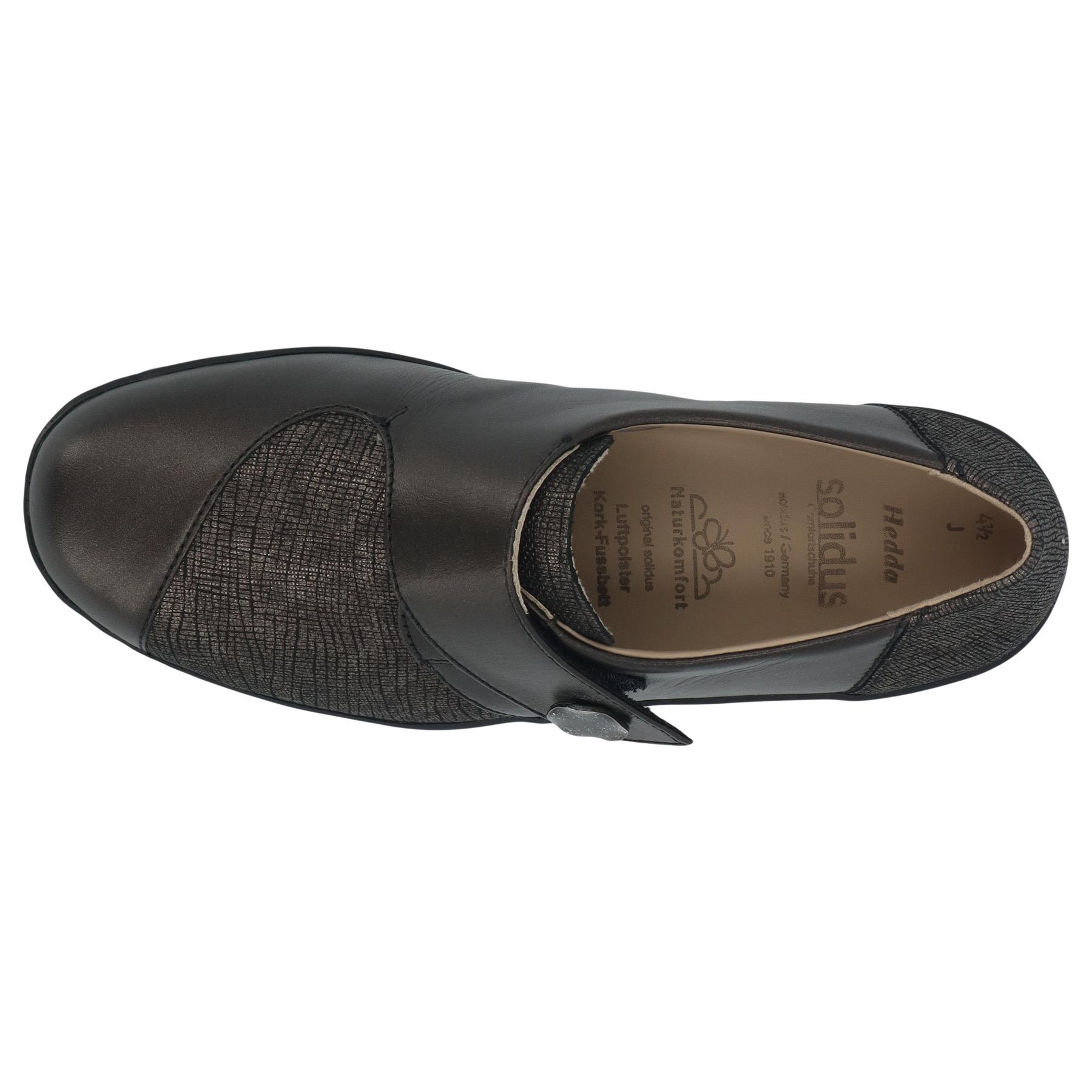 graue slipper draufsicht