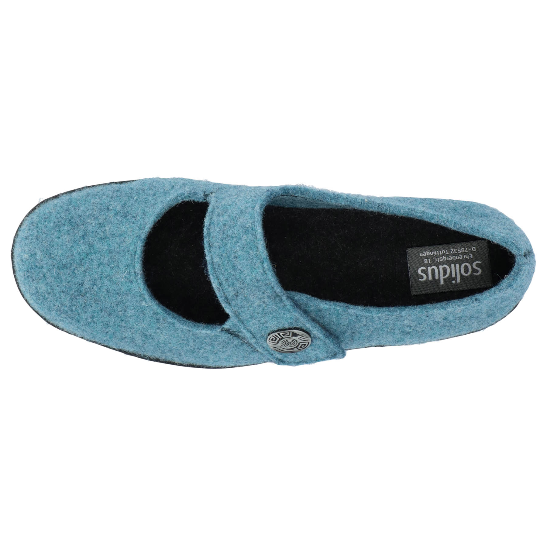 blaue stiefeletten draufsicht