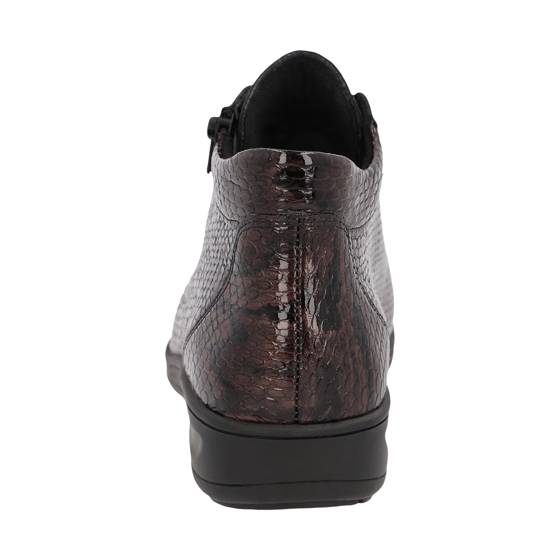 braune stiefel hinteransicht