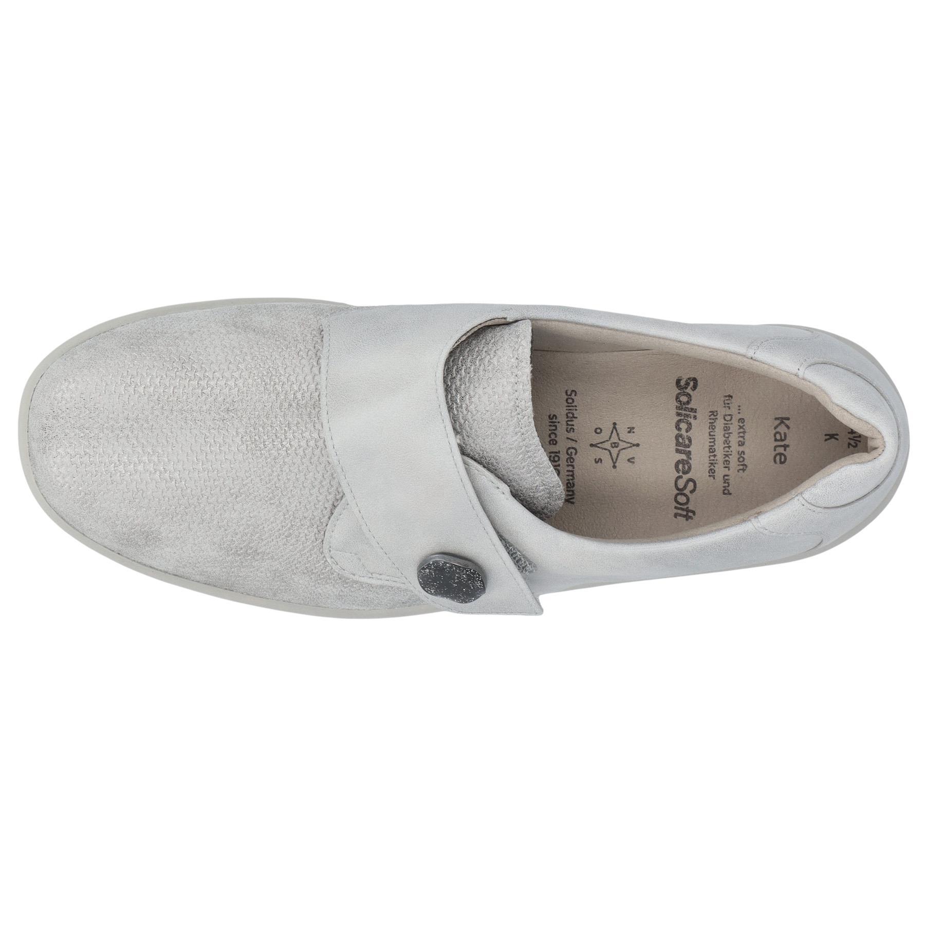 graue halbschuh draufsicht