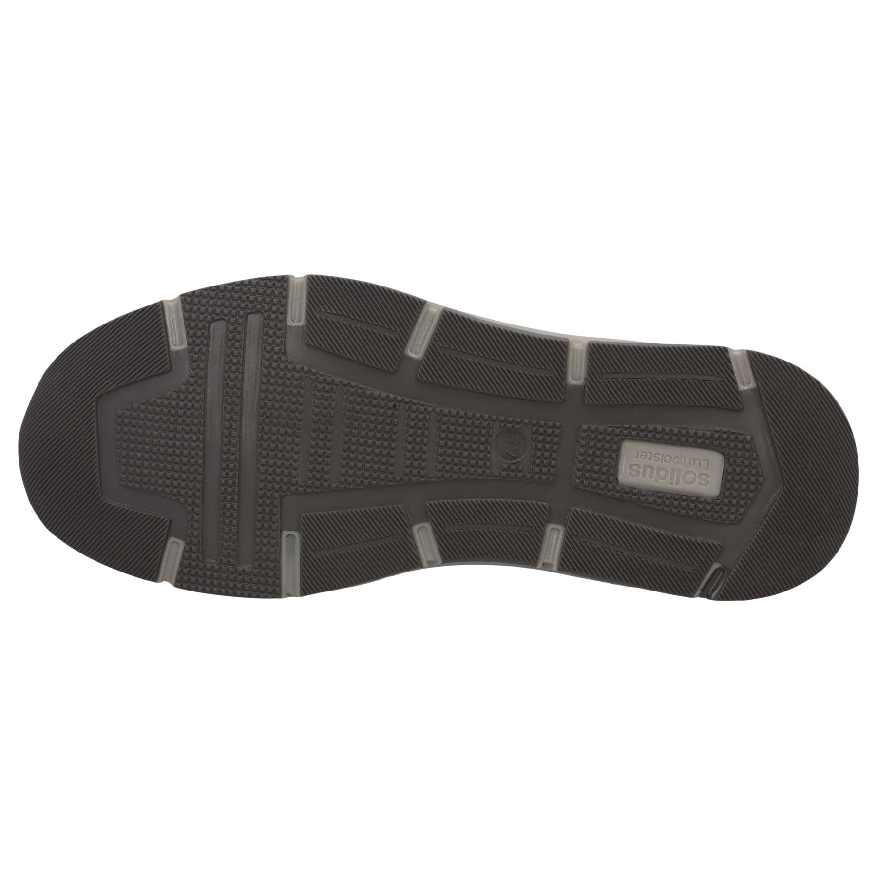 blaue slipper sohlenansicht