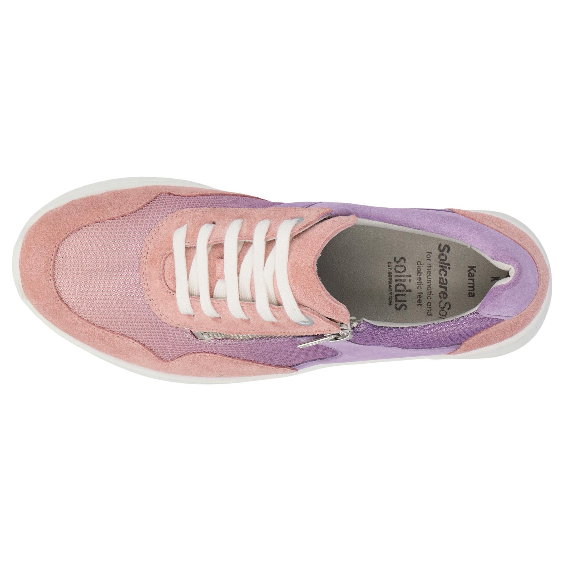 rote halbschuh draufsicht