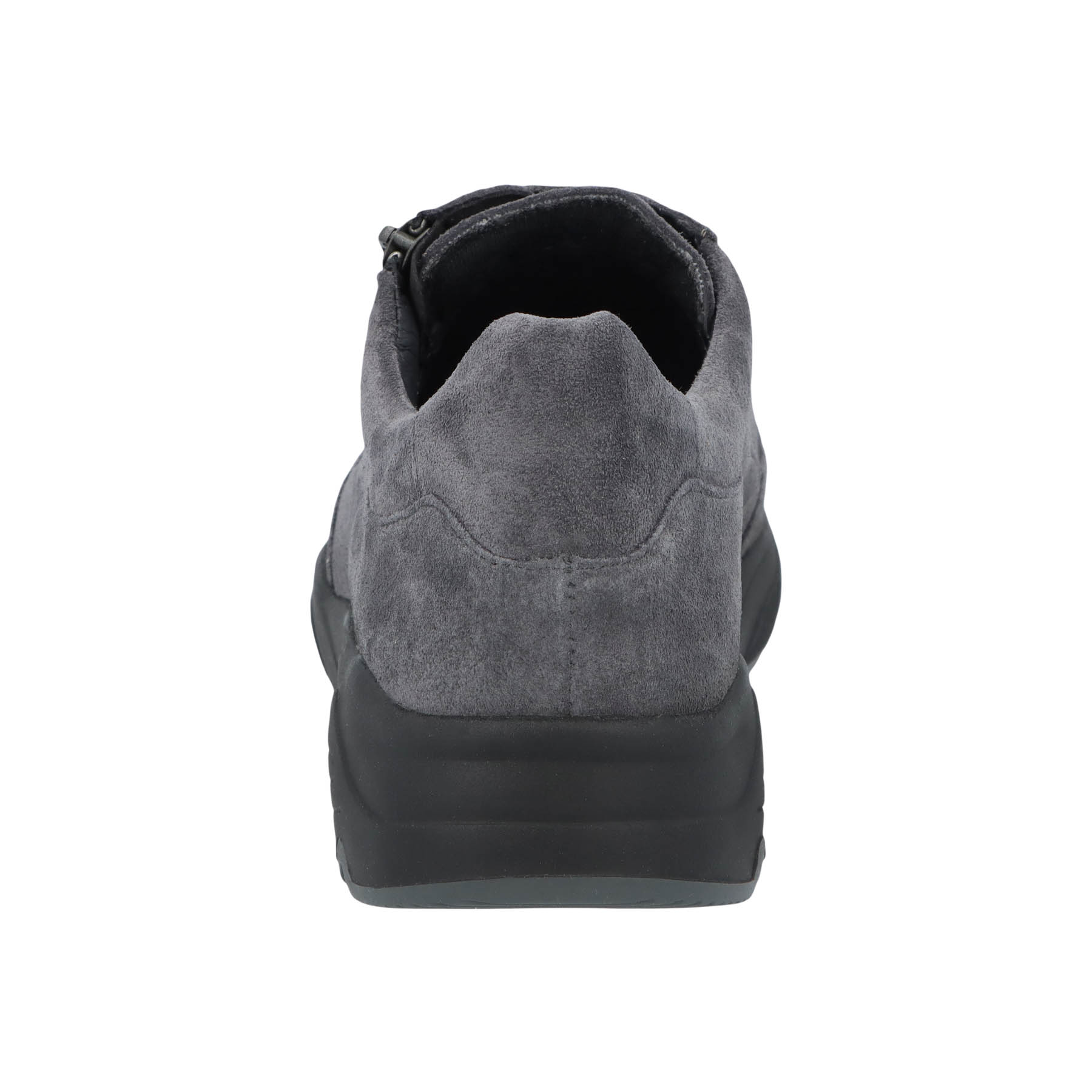 graue halbschuh hinteransicht