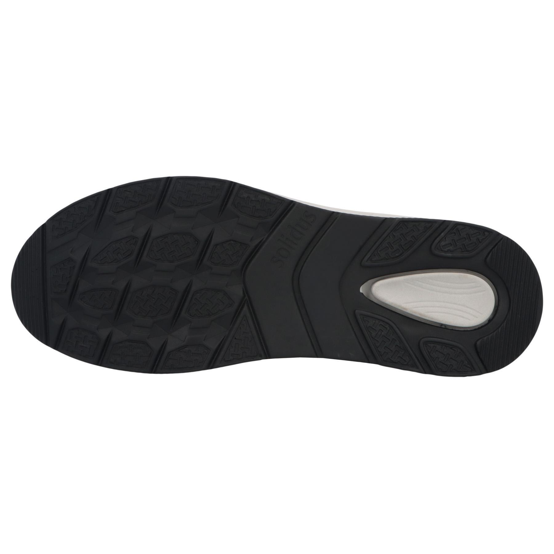 blaue halbschuh sohlenansicht