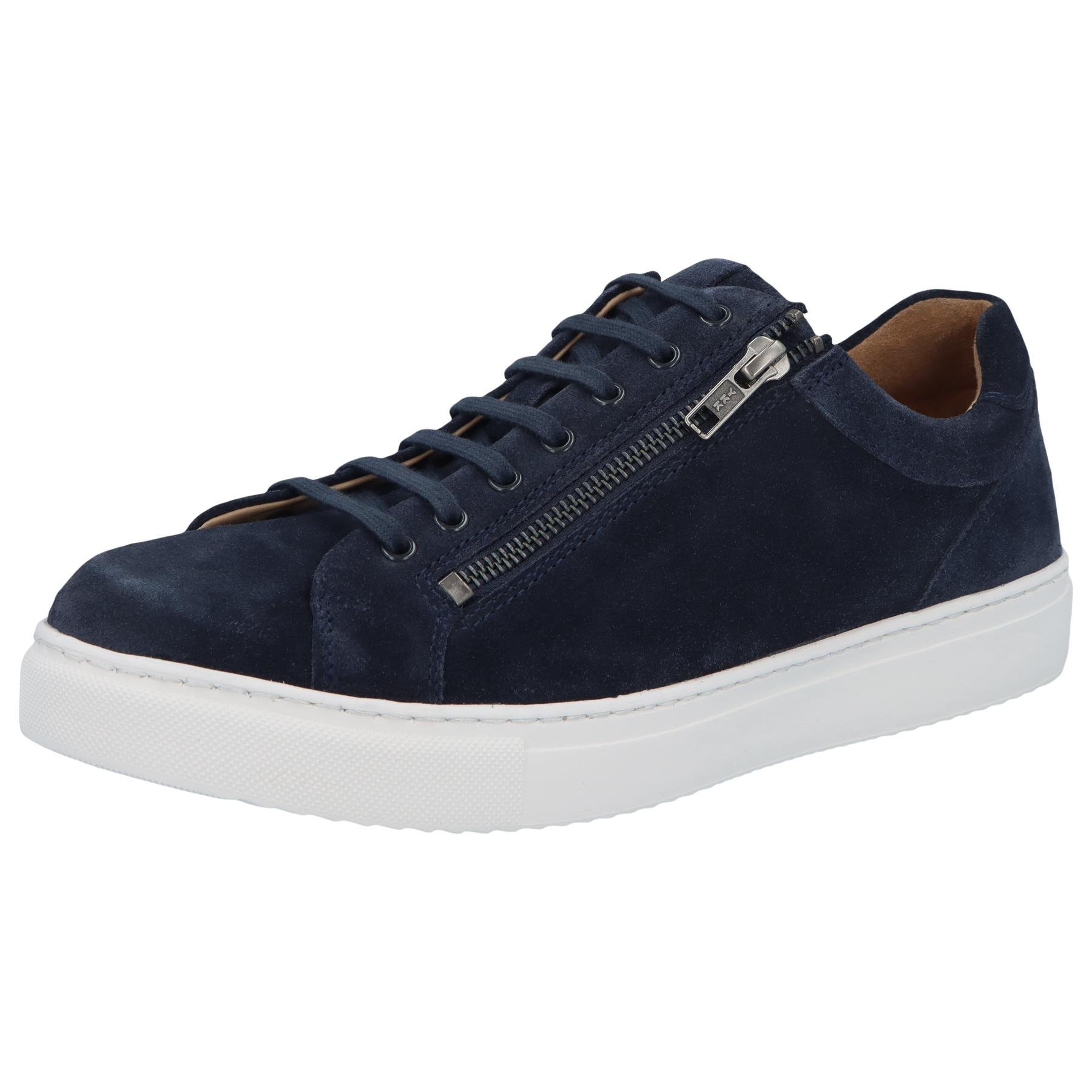 blaue halbschuh 3-4 ansicht