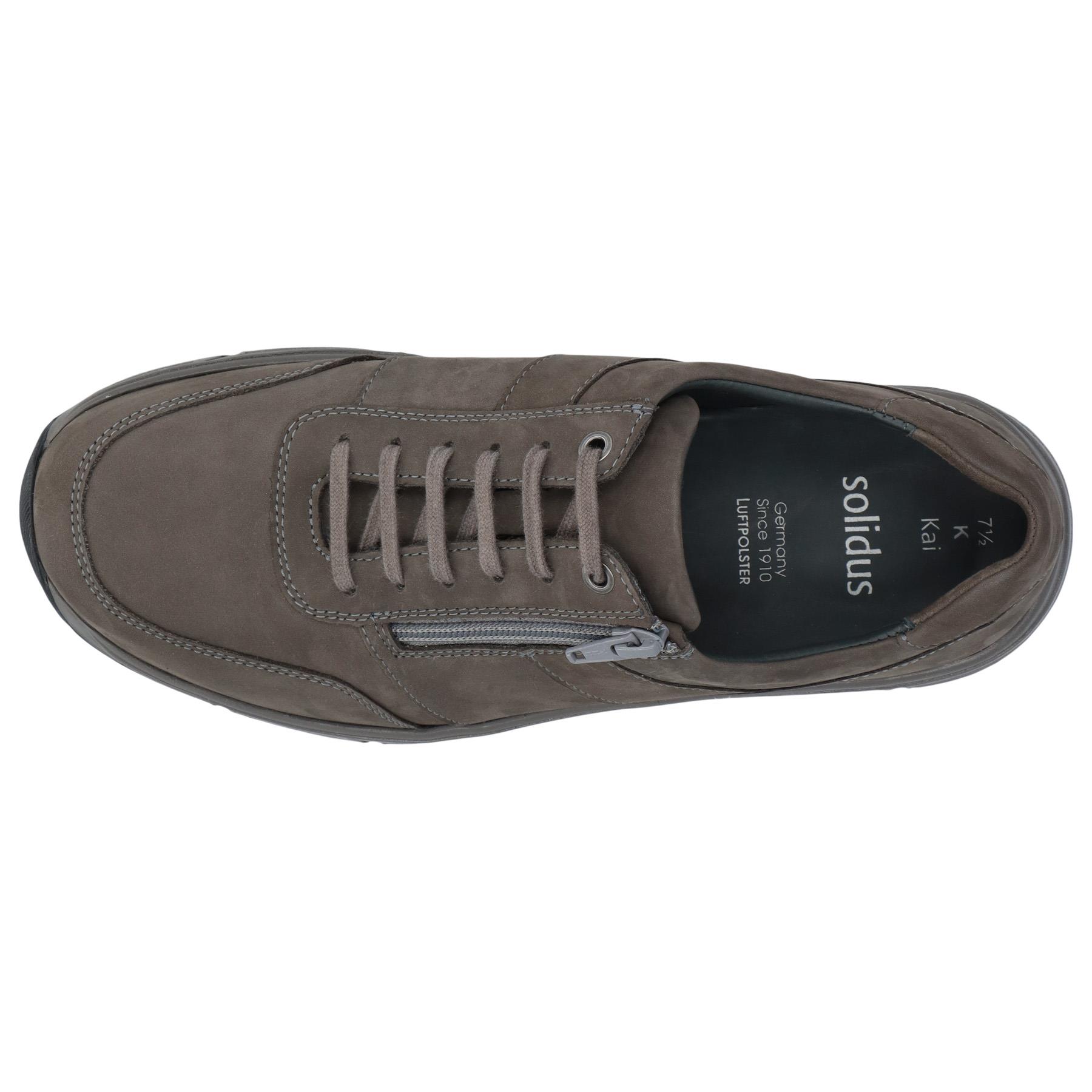 graue halbschuh draufsicht