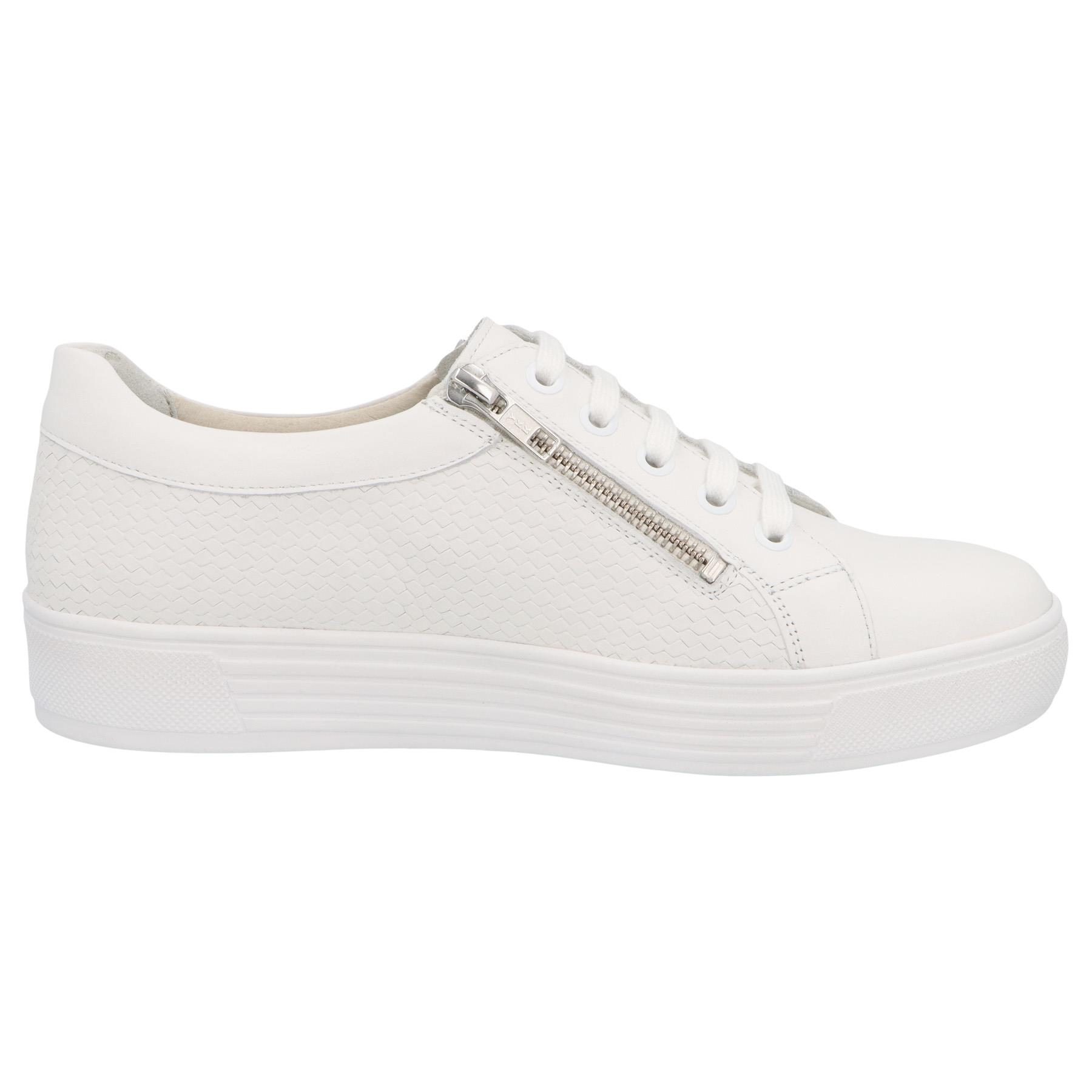 weiße halbschuh seitenansicht rechts