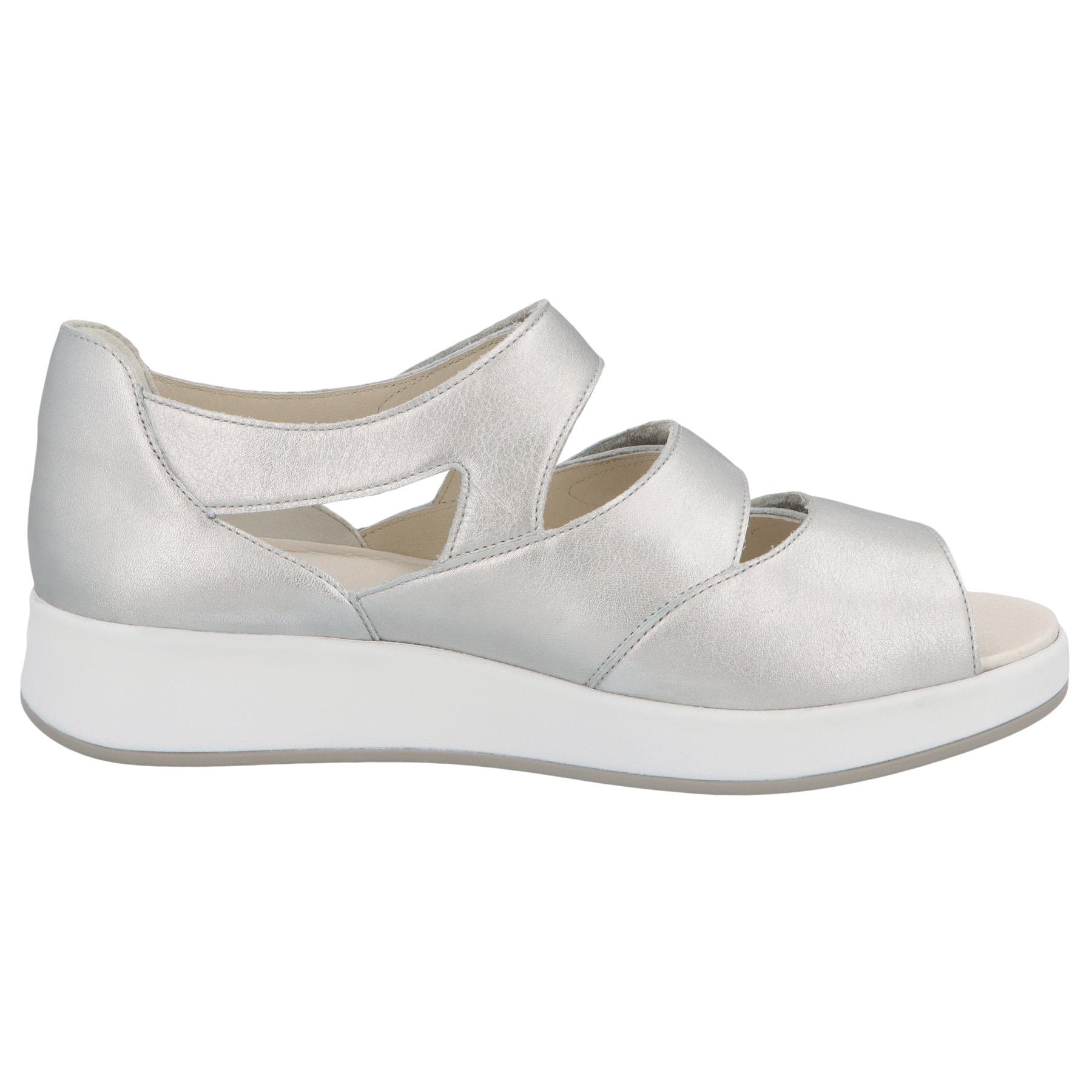 graue sandale seitenansicht rechts