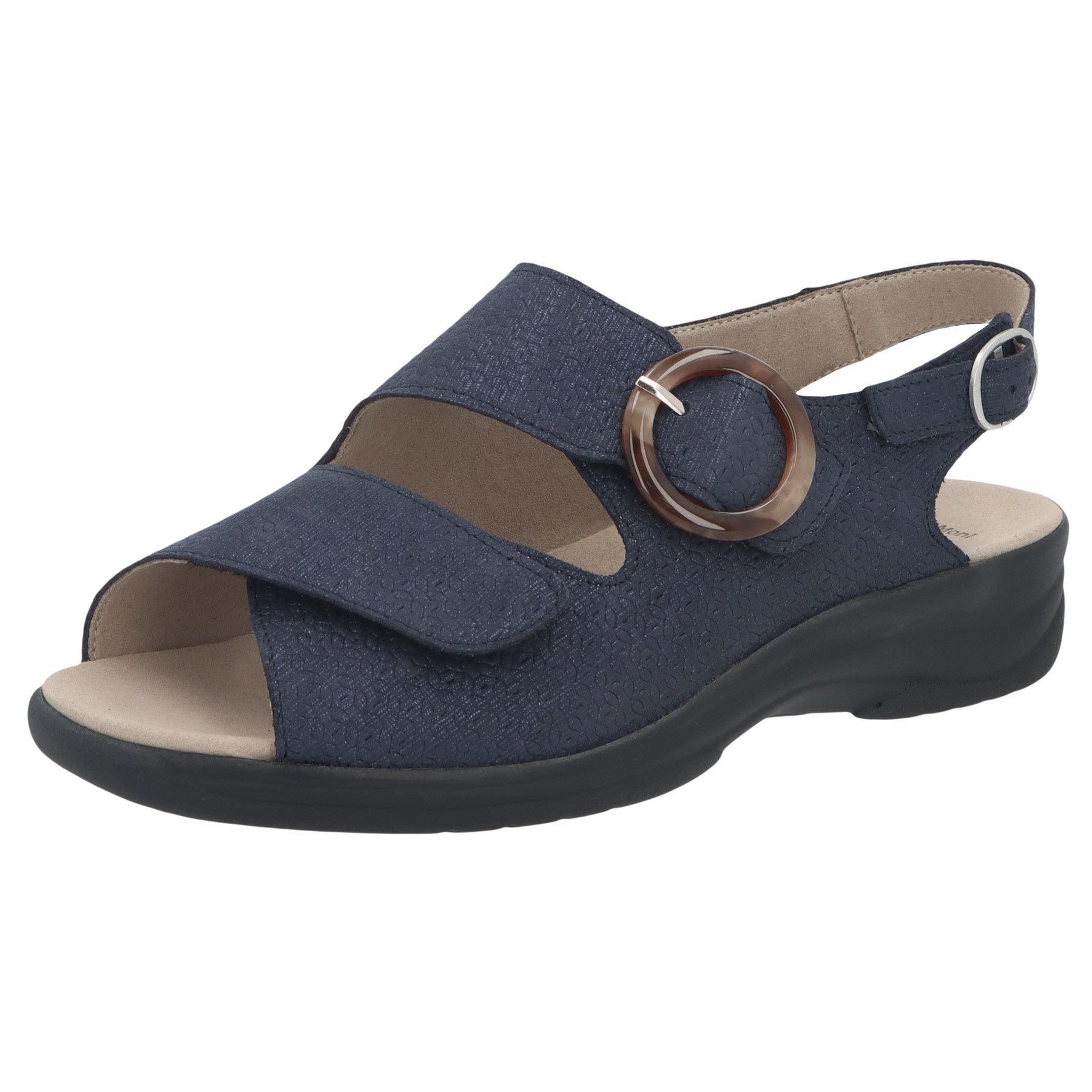 blaue sandale 3-4 ansicht