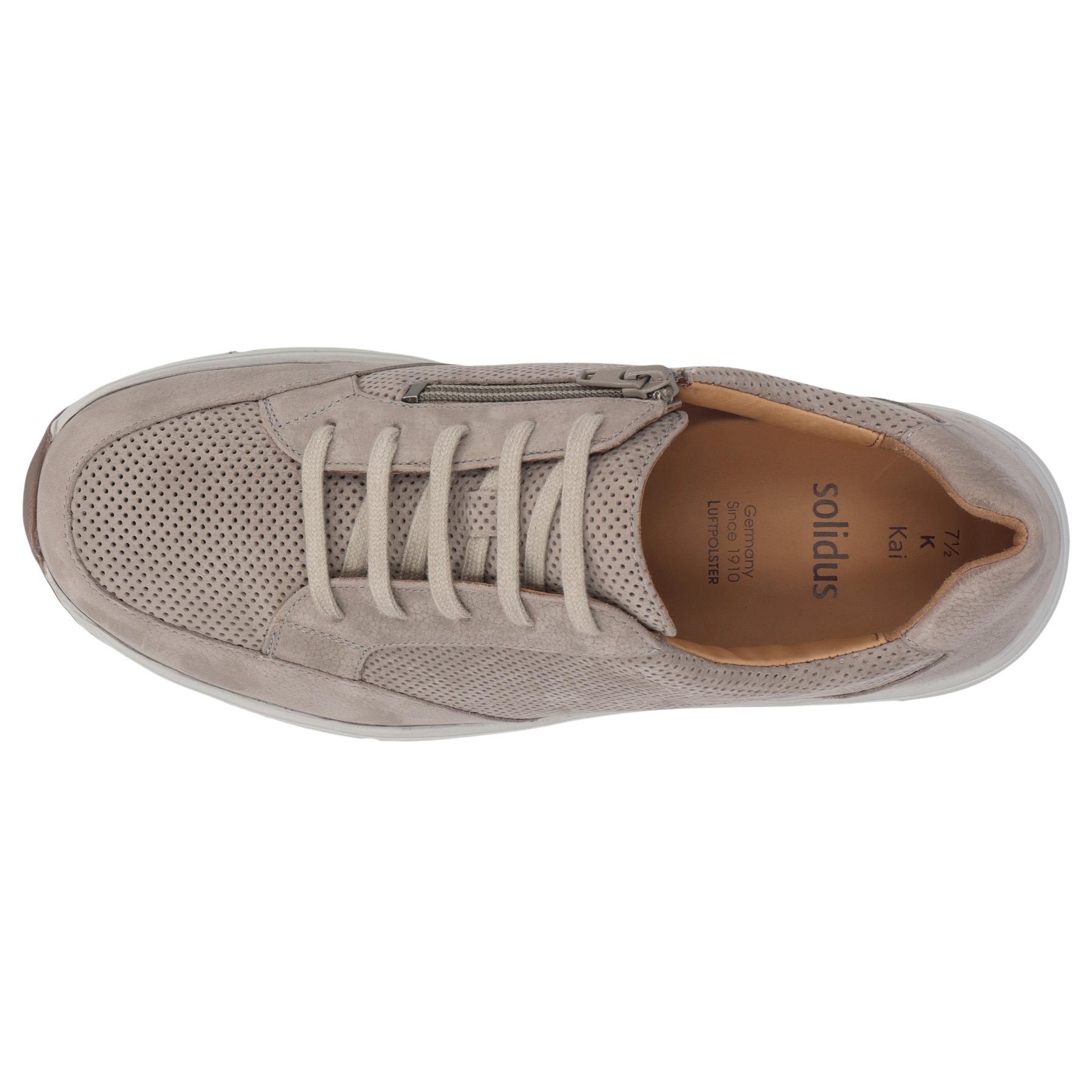 graue halbschuh draufsicht