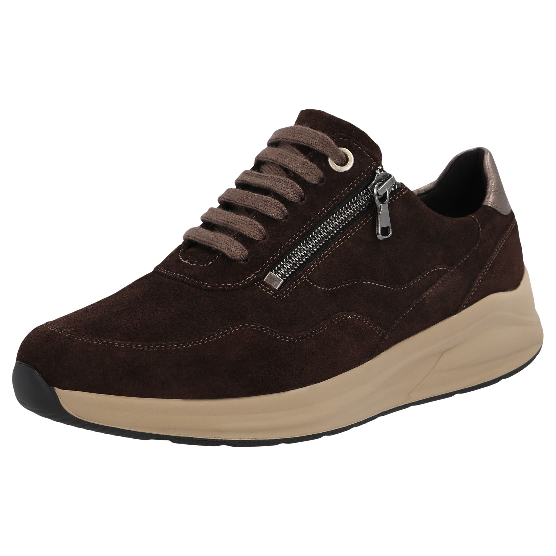braune halbschuh 3-4 ansicht