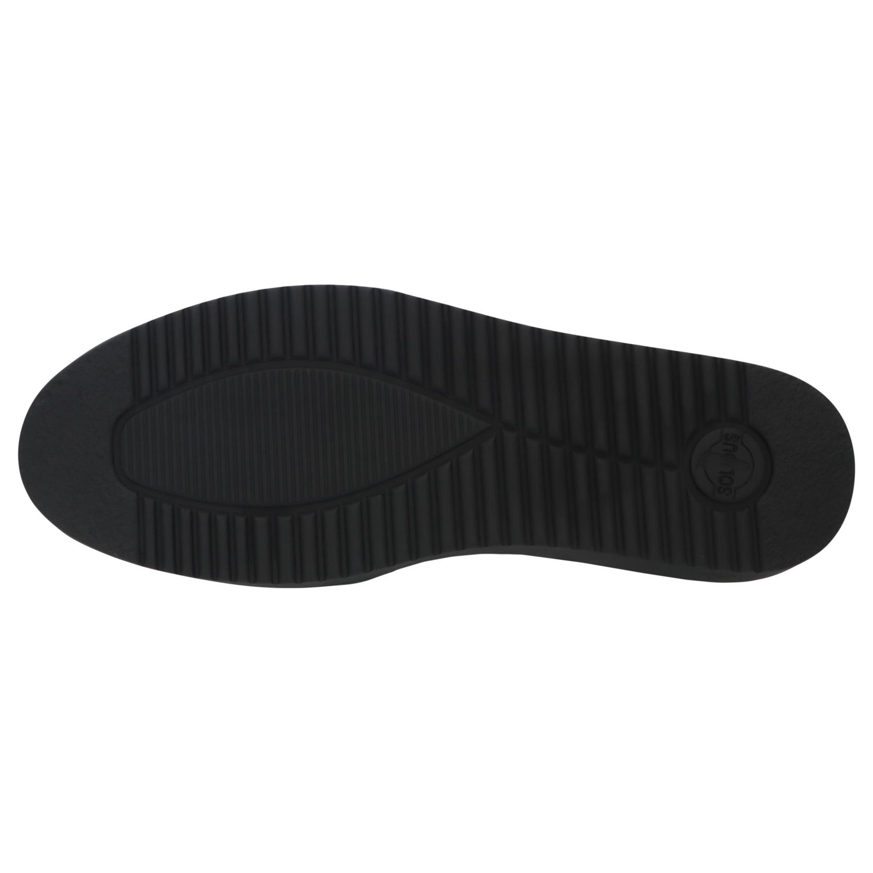 graue slipper sohlenansicht