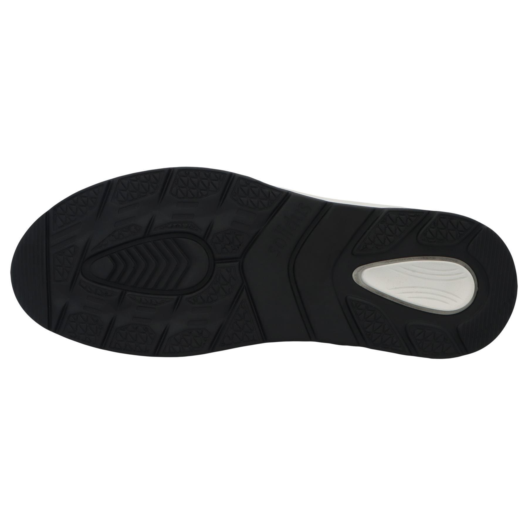 blaue halbschuh sohlenansicht