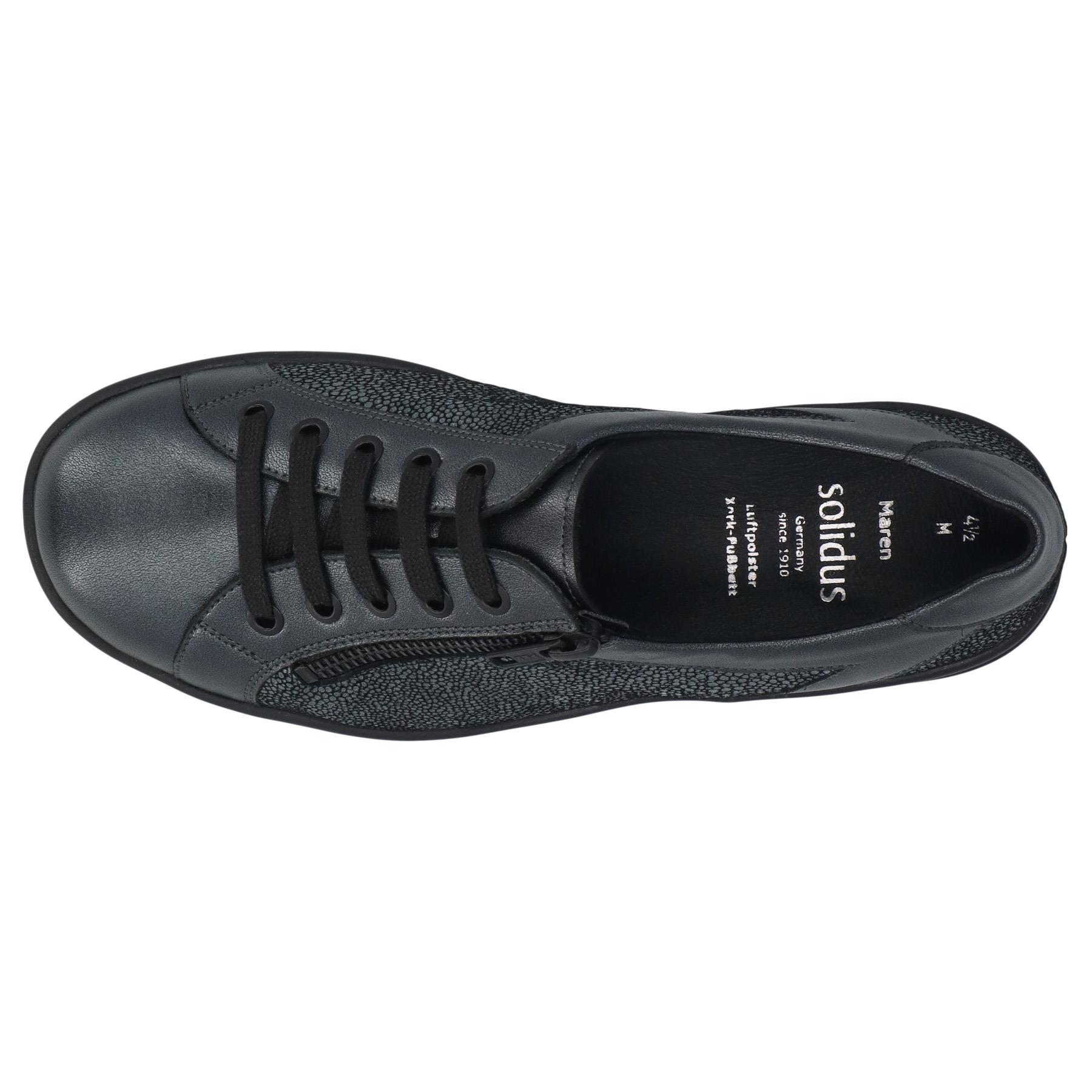 graue halbschuh draufsicht