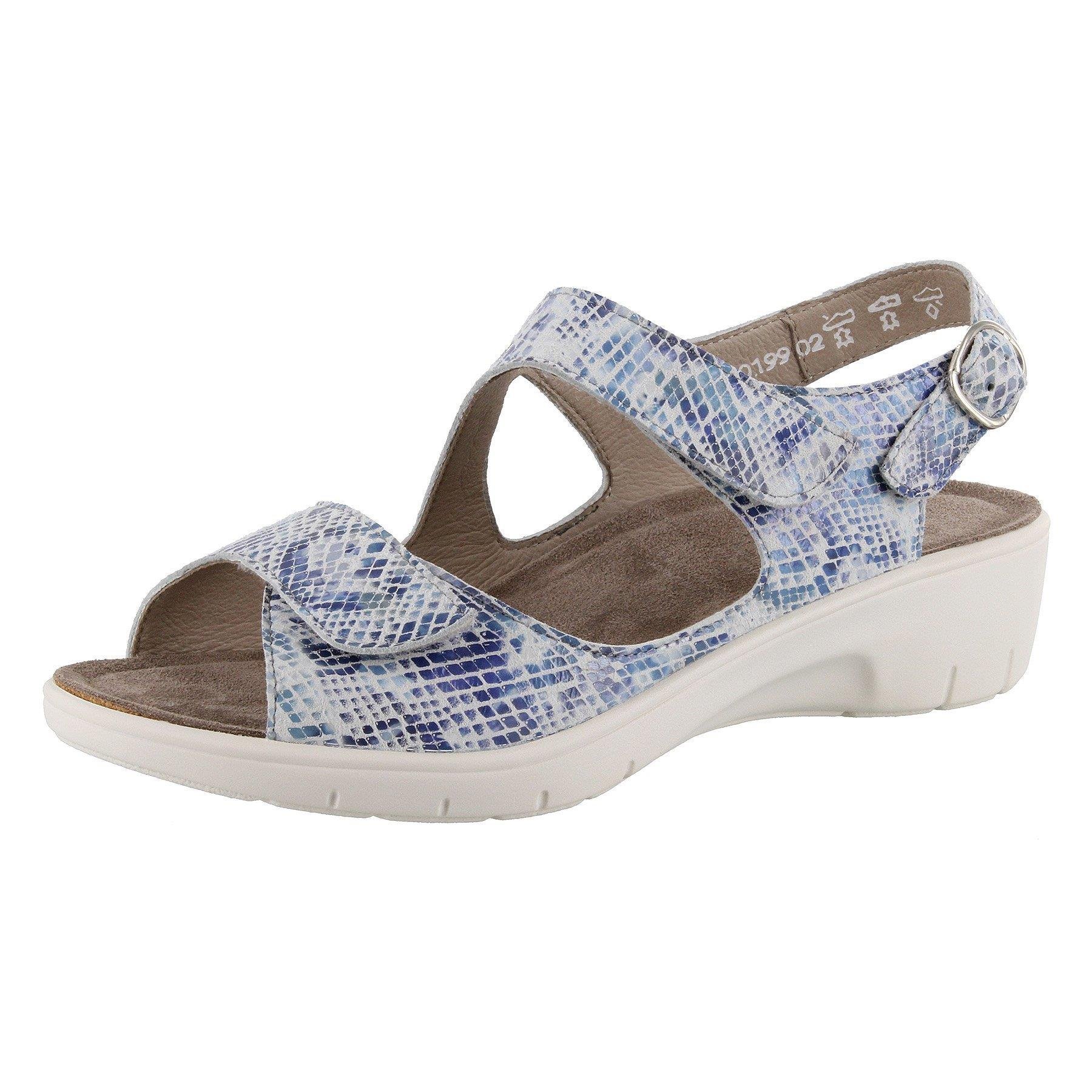 blaue sandale 3-4 ansicht