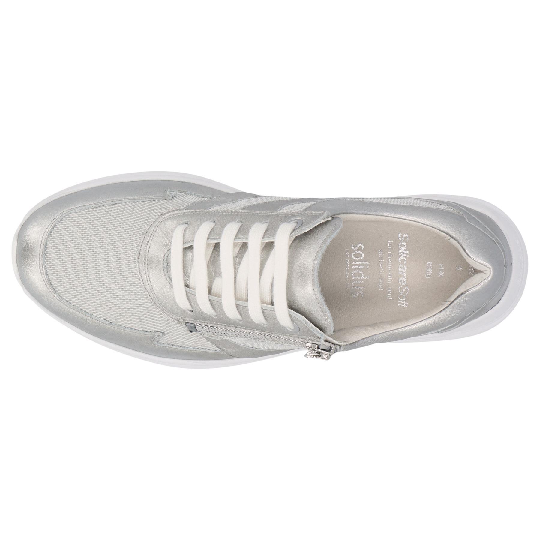 graue halbschuh draufsicht