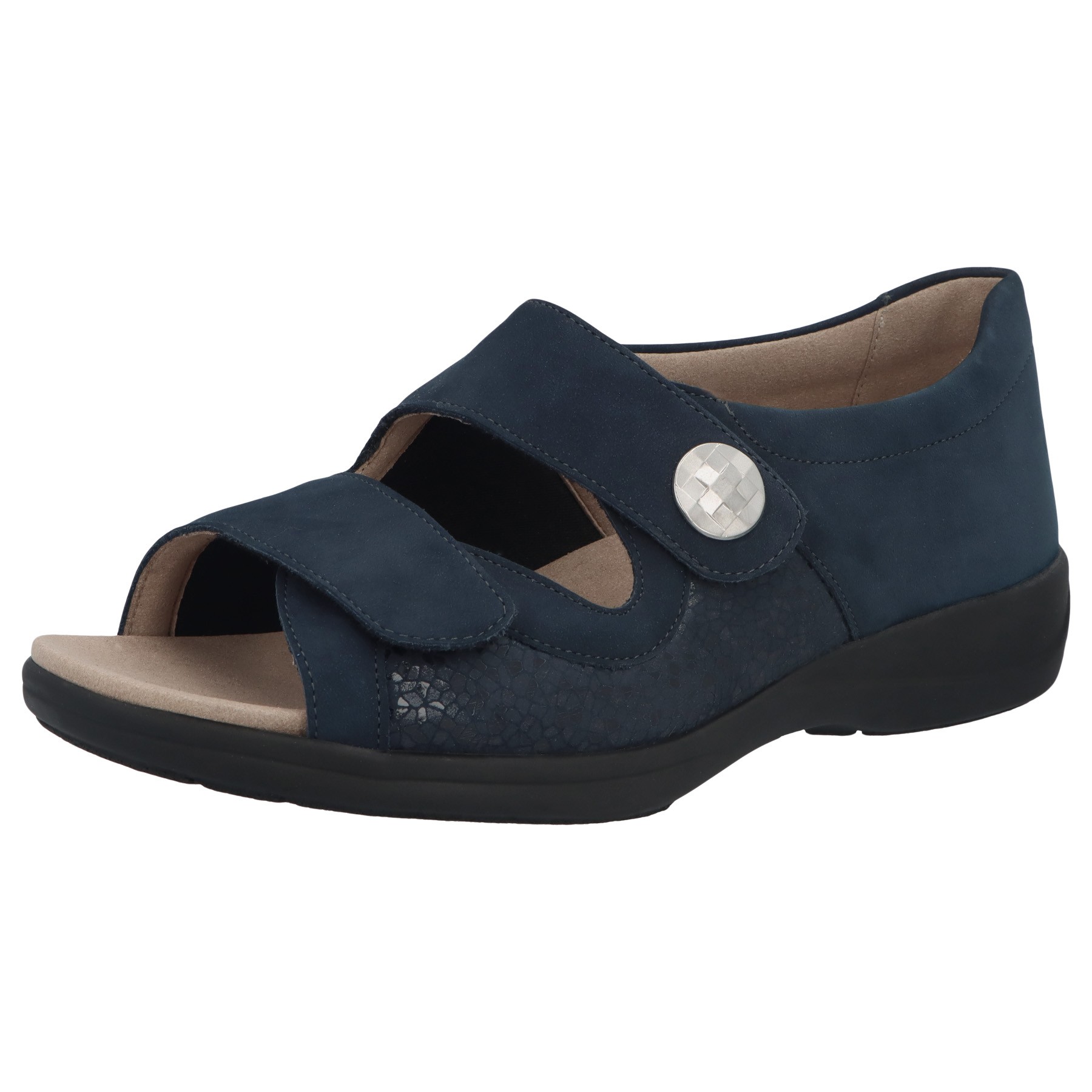 blaue sandale 3-4 ansicht